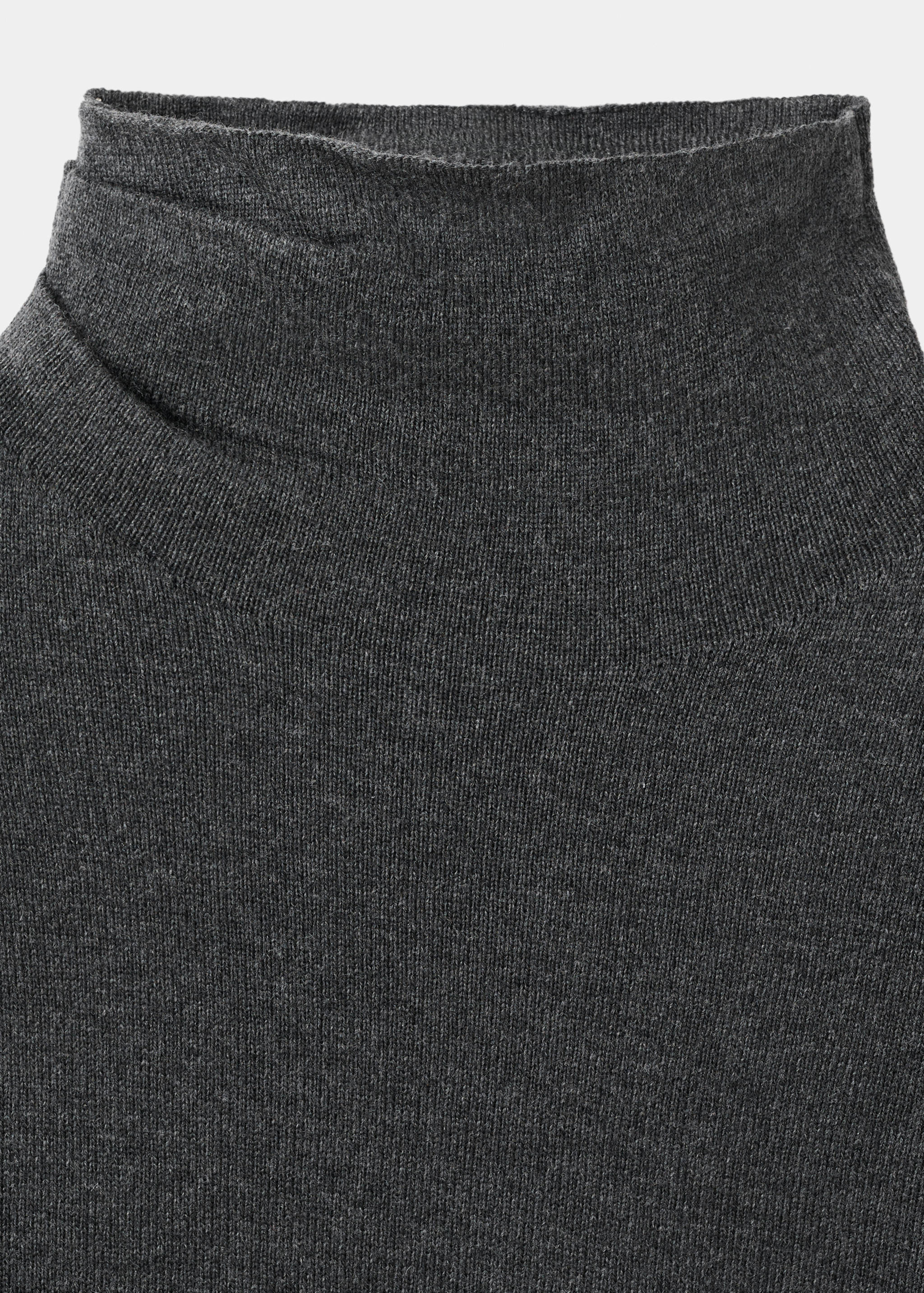 Draped turtleneck sweater - Details of the article 8