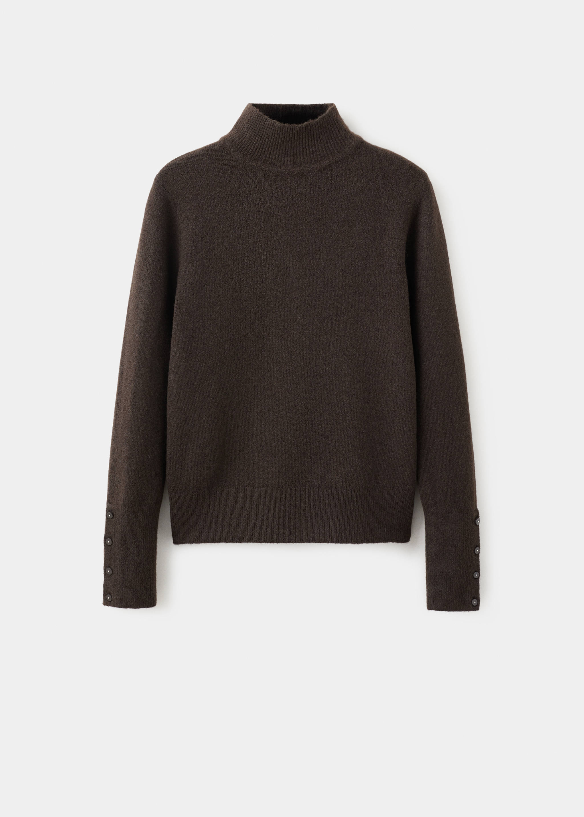 Jersey cuello perkins puños abotonados - Artículo sin modelo