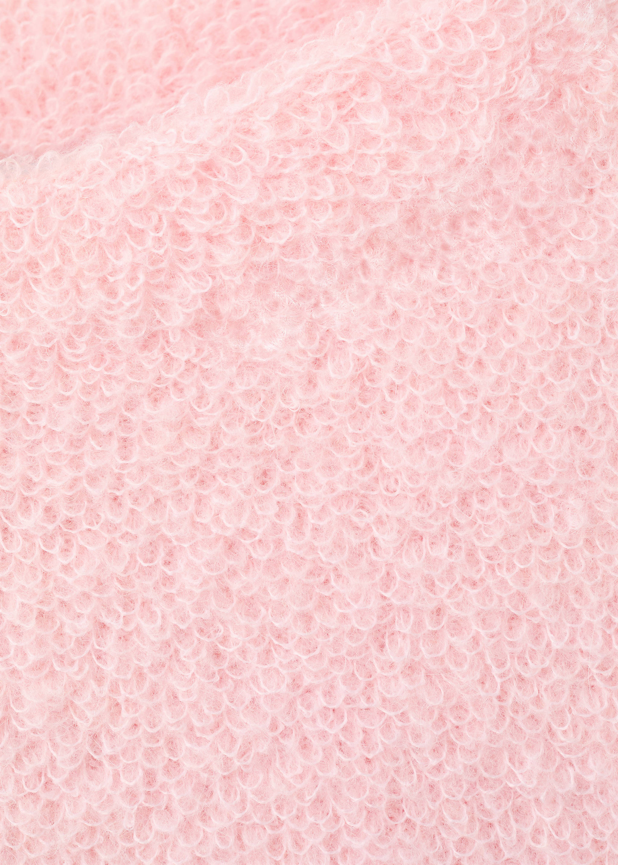 Knitted sweater with perkins neck - Details of the article 8