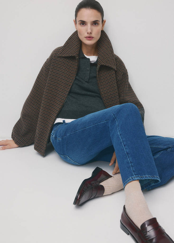 Maternity Straight Jeans — Dark Blue