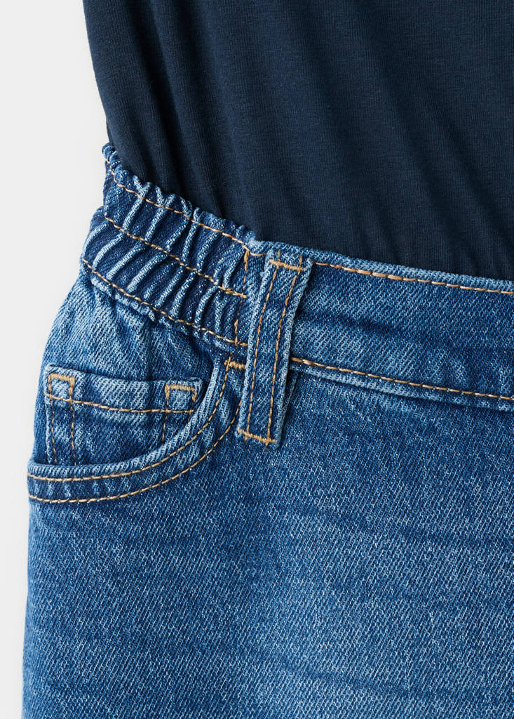 Maternity Straight Jeans — Dark Blue