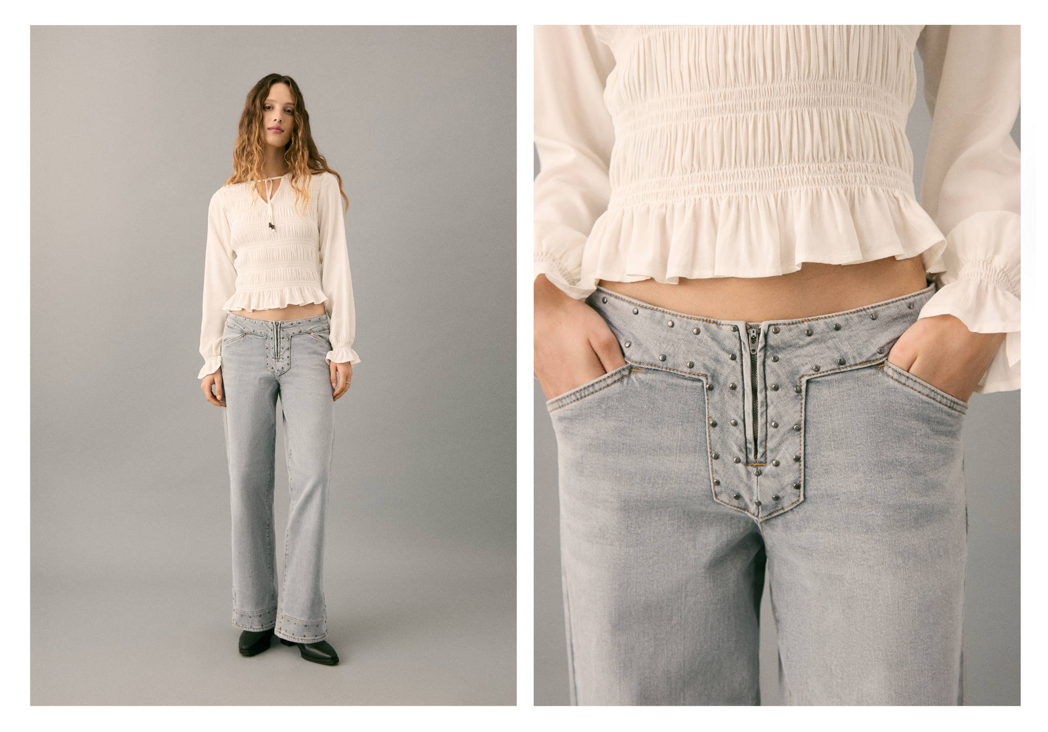 Texans low waist tatxons - Pla panoràmic