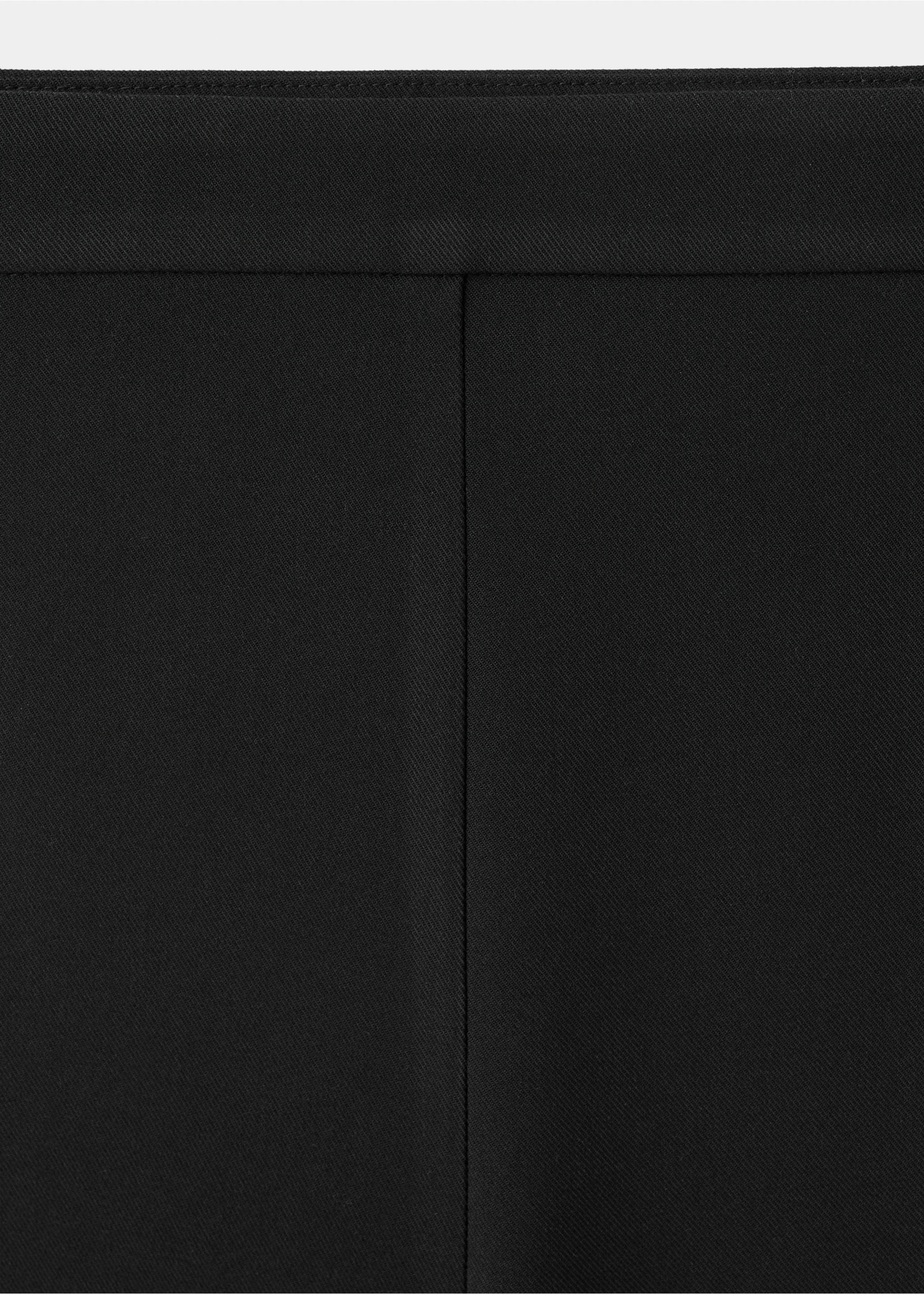 Pantalon costume large - Détail de l'article 8, Noir. Ref: 27011300-00.
