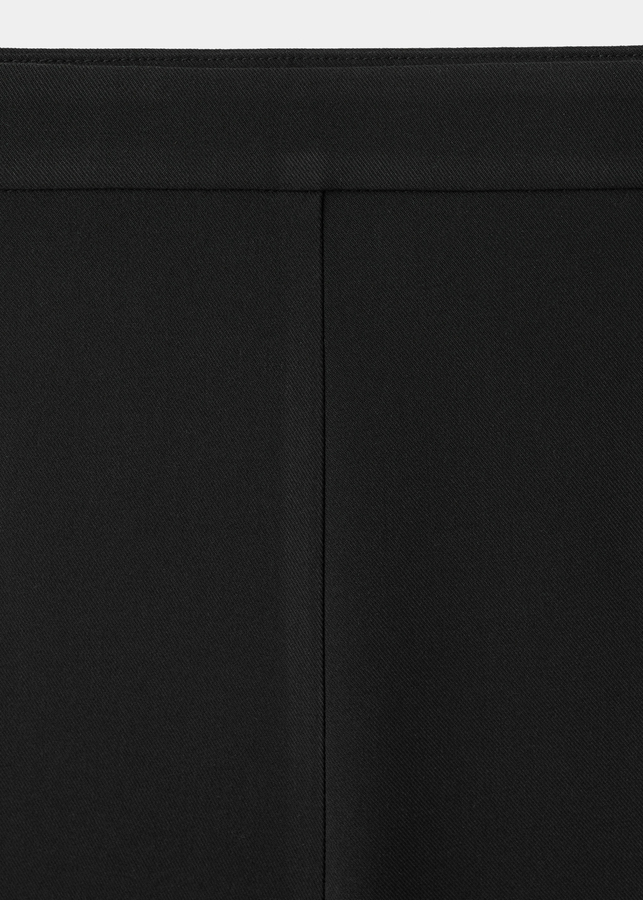 Wide leg suit trousers - Details of the article 8