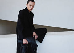 Wide leg suit trousers — Black 16