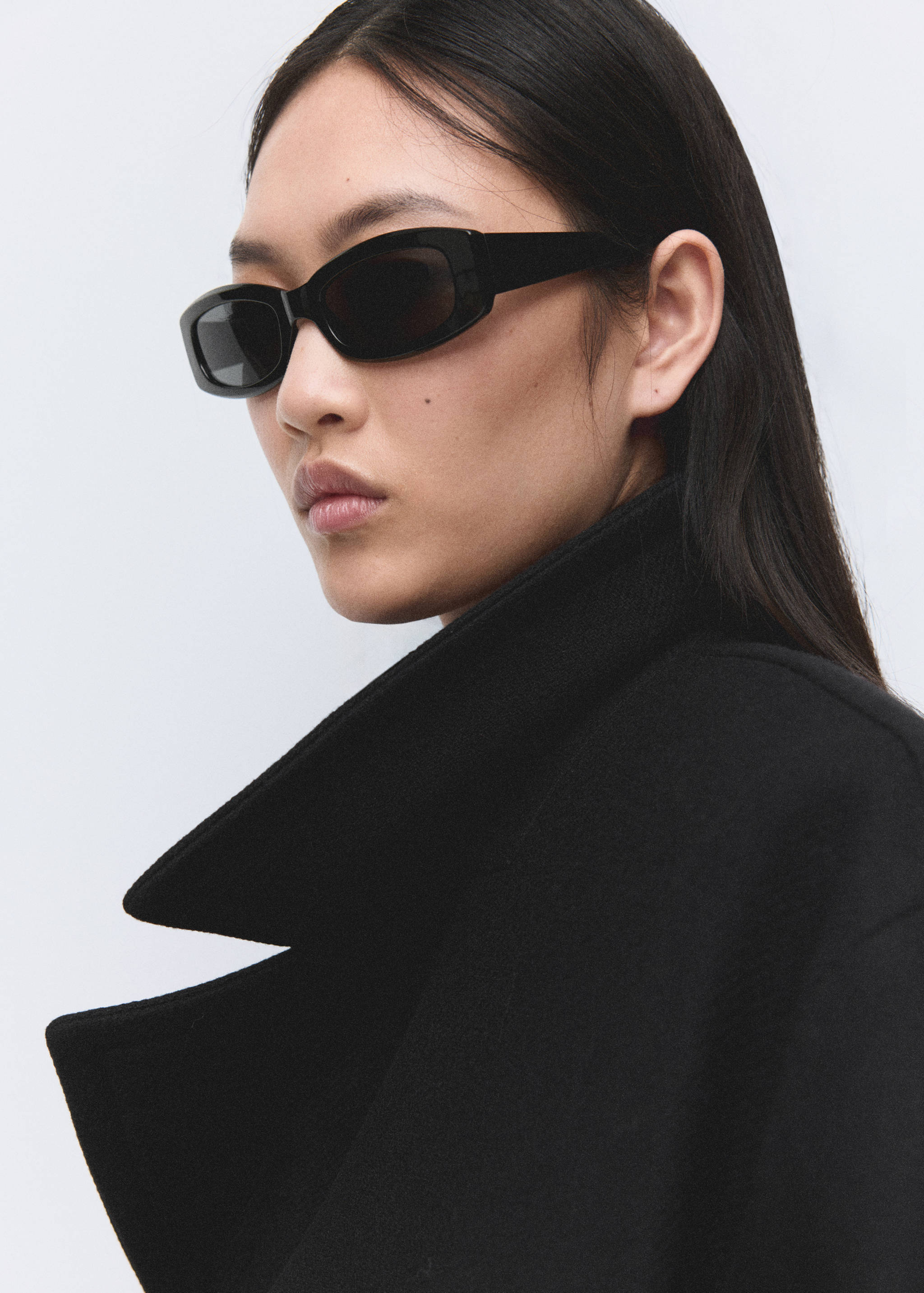 Kåpe i Manteco-ull med belte - Artikkeldetalj 1