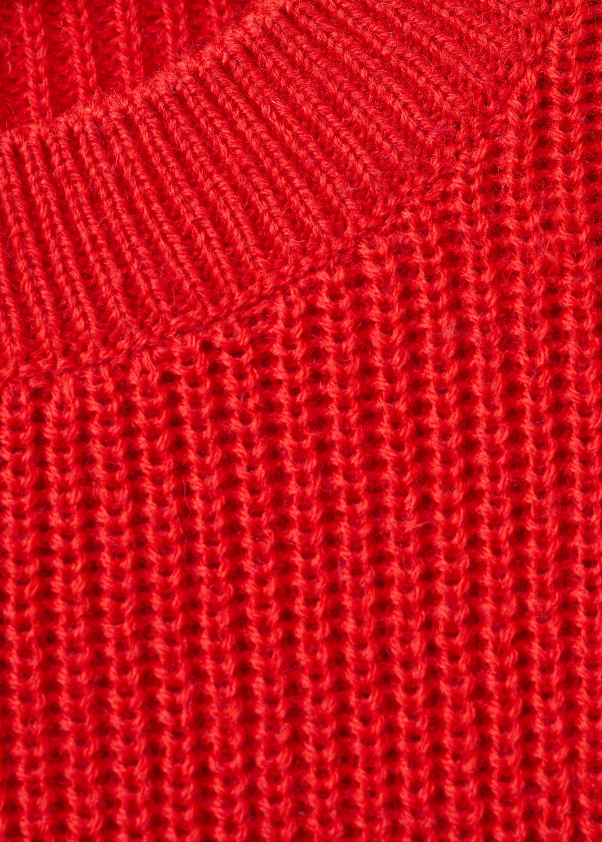 Three-quarter sleeve knitted sweater - Details of the article 0