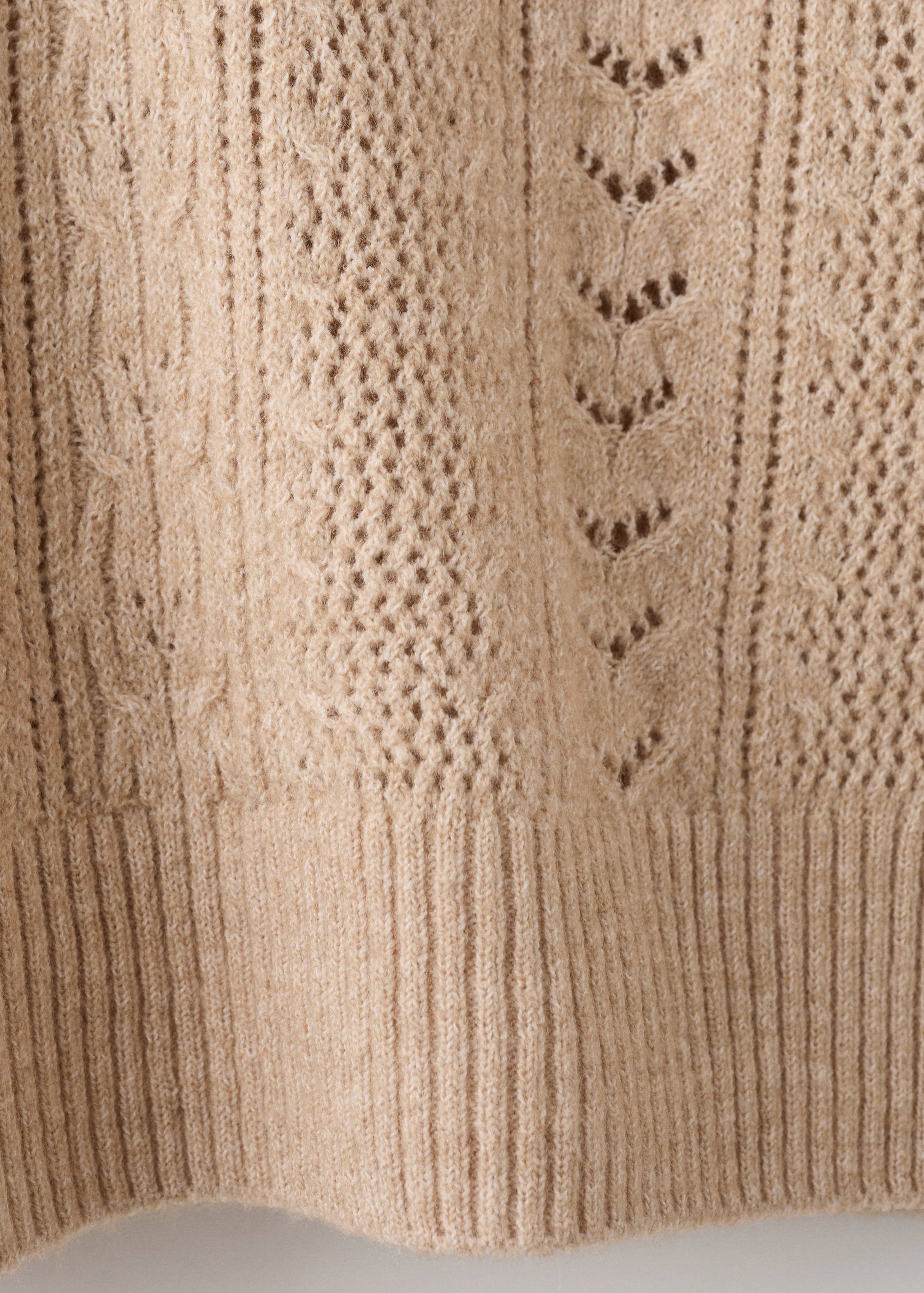 Openwork knit sweater - Details of the article 0