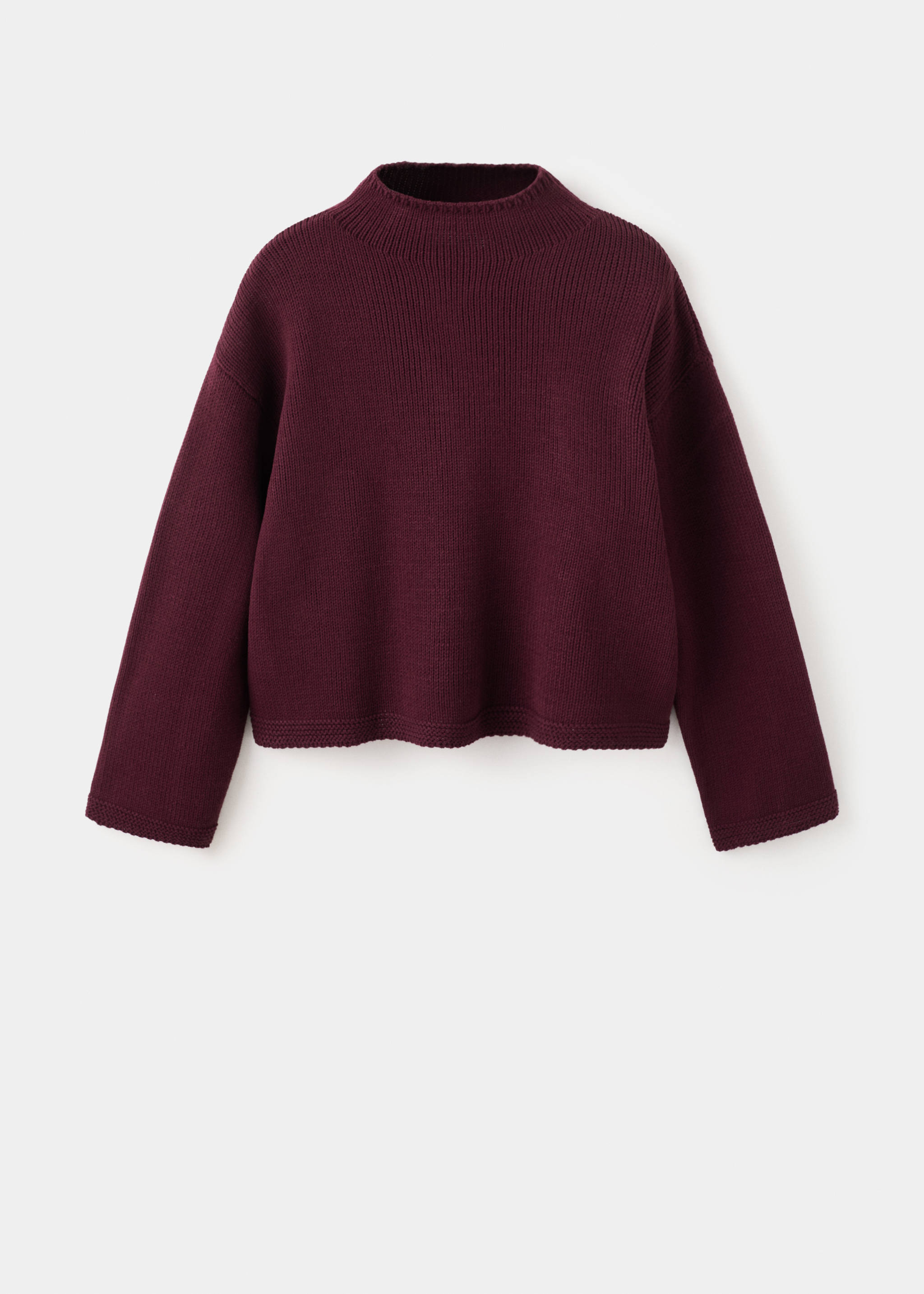 Pull-over maille col montant - Article sans modèle