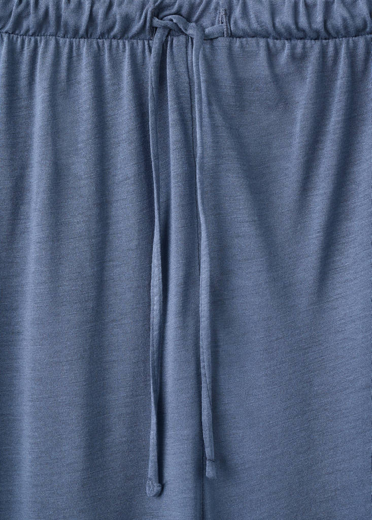 Micro-modal pyjama trousers — Blue