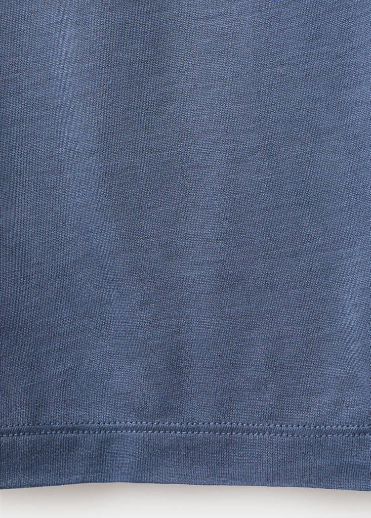 Micro-modal pyjama trousers — Blue