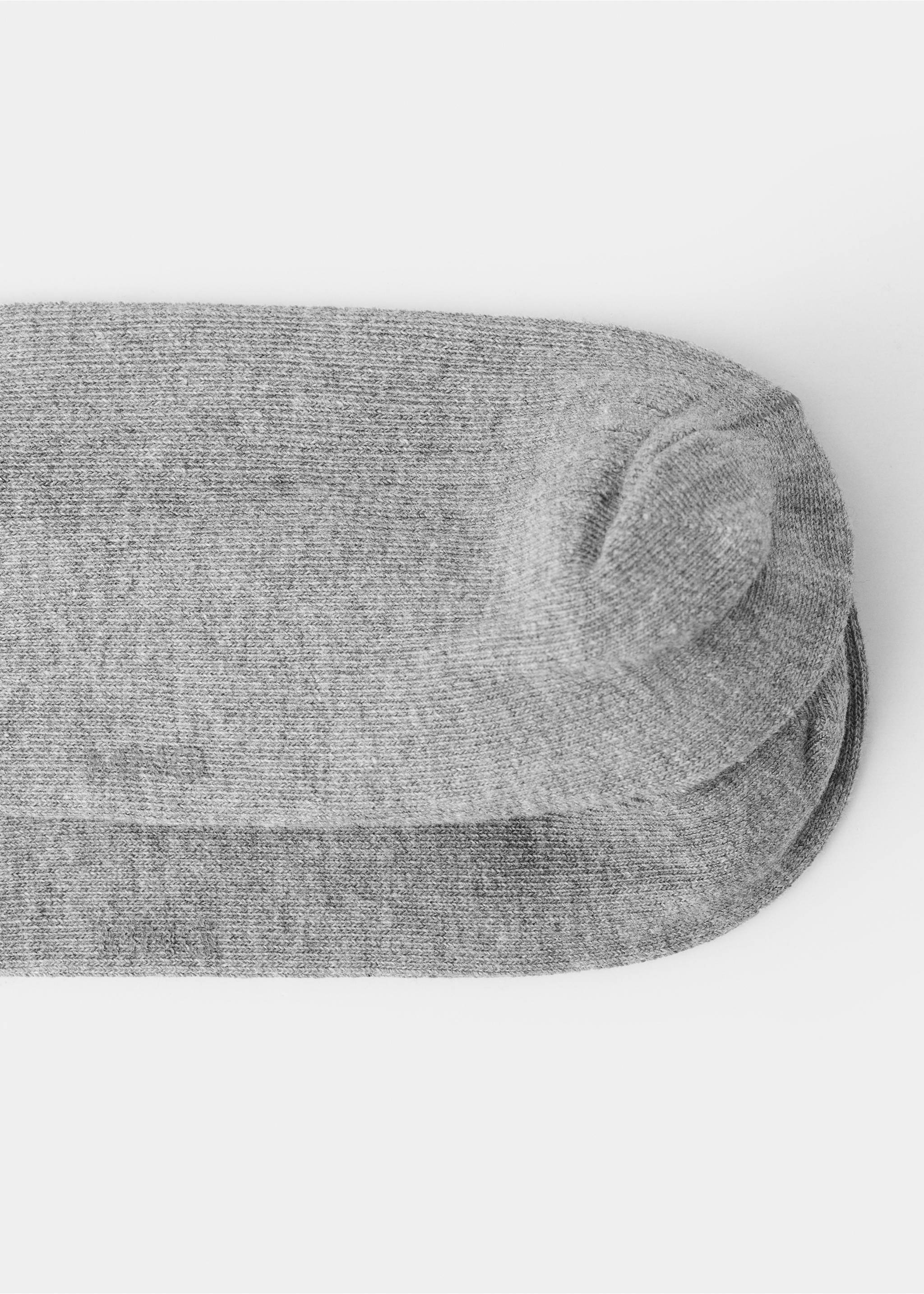 Calcetines algodón bordado animal - Detalle del artículo 0, Gris claro vigoré. Ref: 27011330-00.