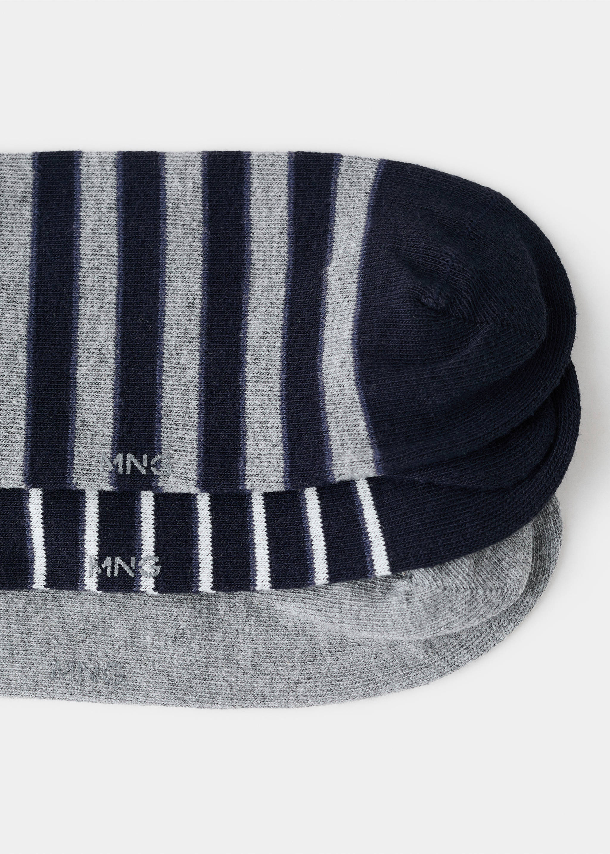 3 pack mixed socks - Details of the article 0, Grey. Ref: 27011342-00.