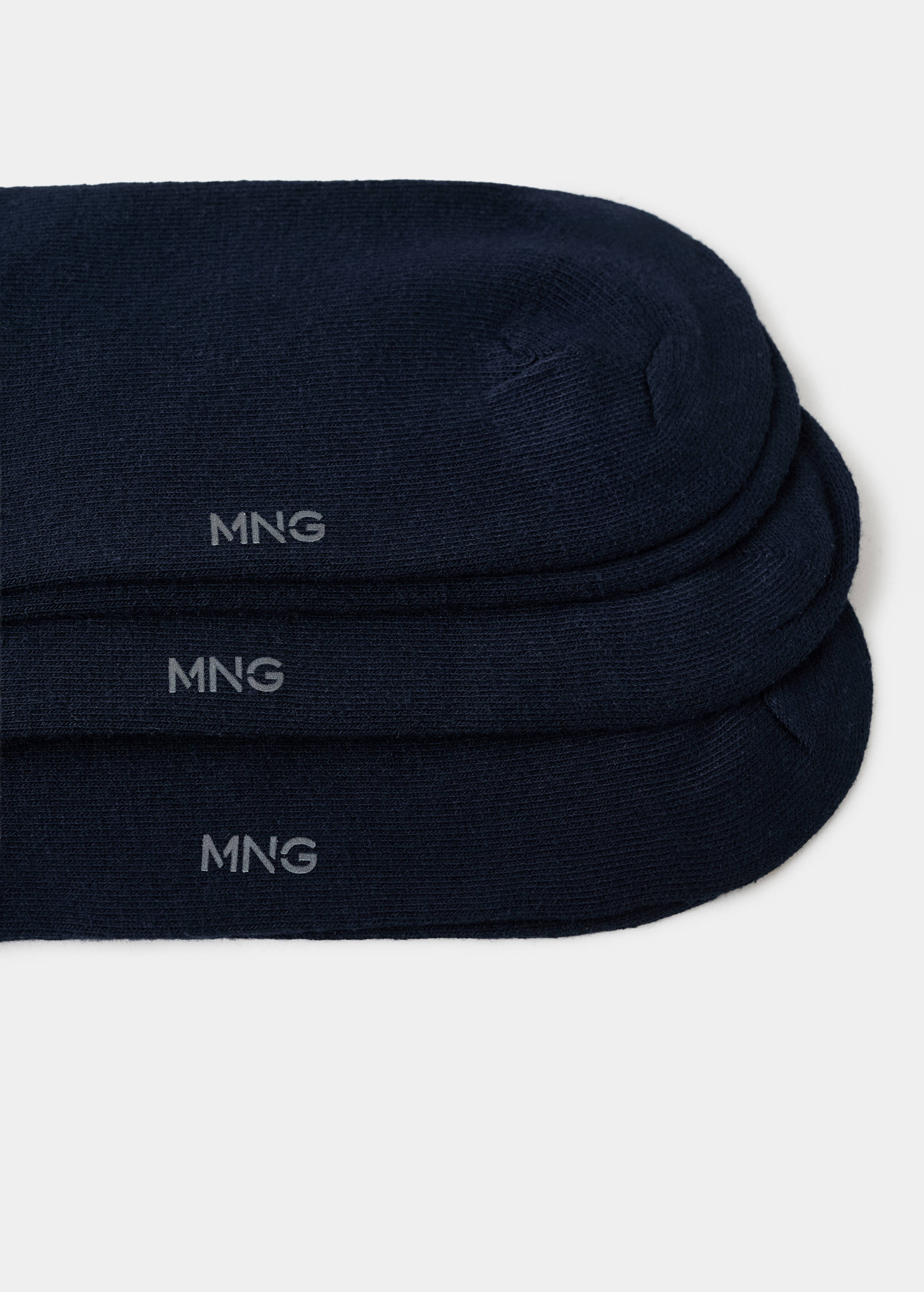 عبوة من 3 شرابات قطنية - تفاصيل المنتج 0