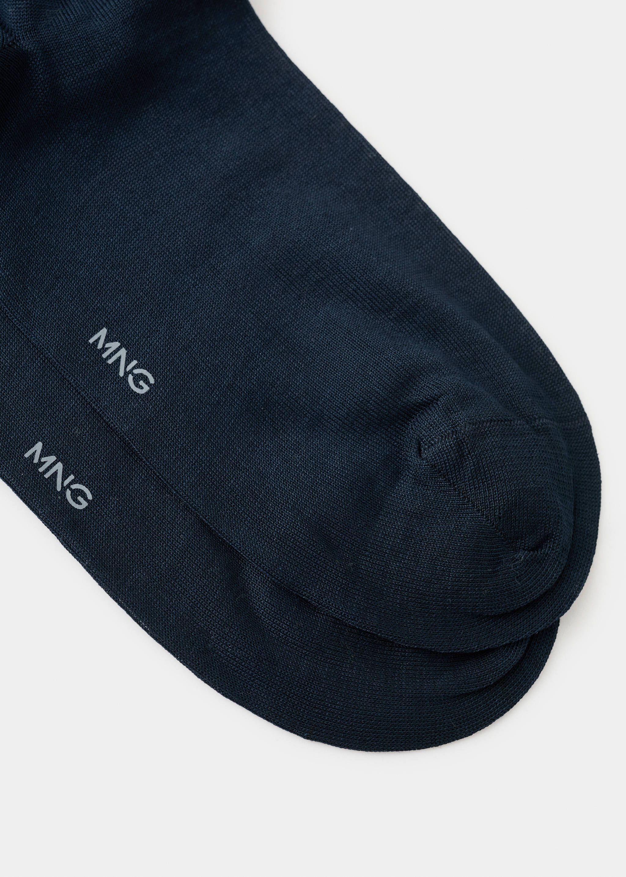 Pack of 2 long cotton socks - Details of the article 8