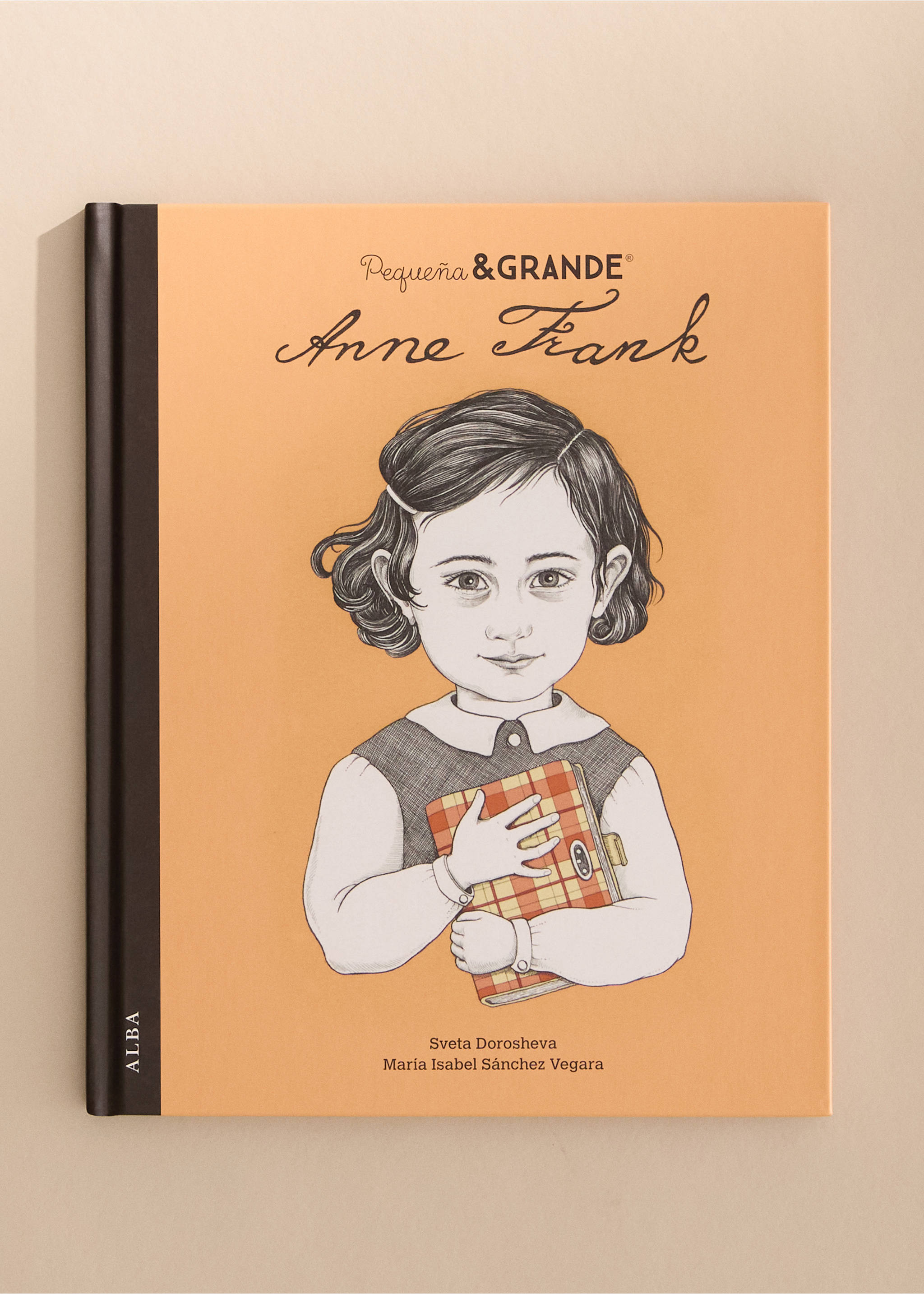 Libro infantil Anne Frank - Plano general, Verde pastel. Ref: 27011360-00.