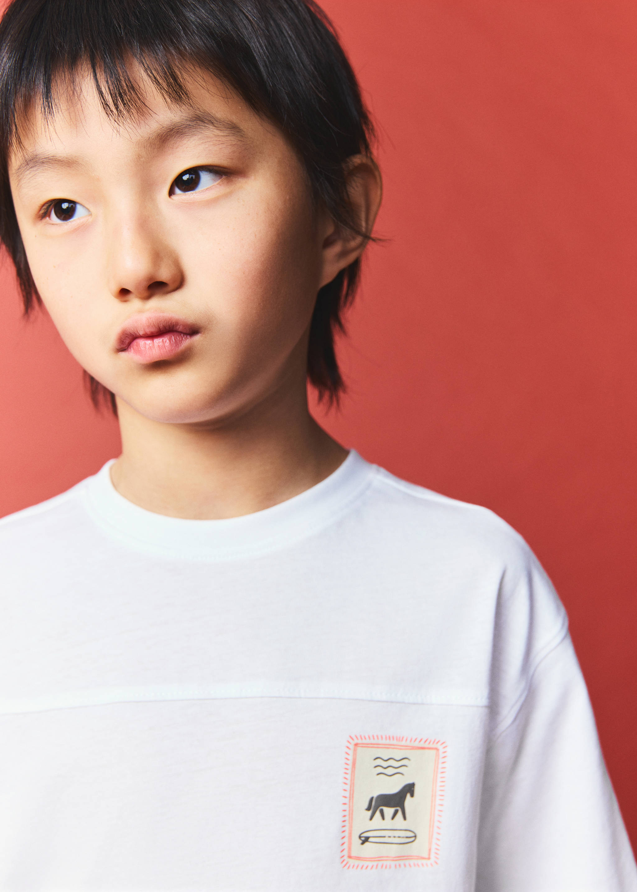 印花棉纺T恤 - null