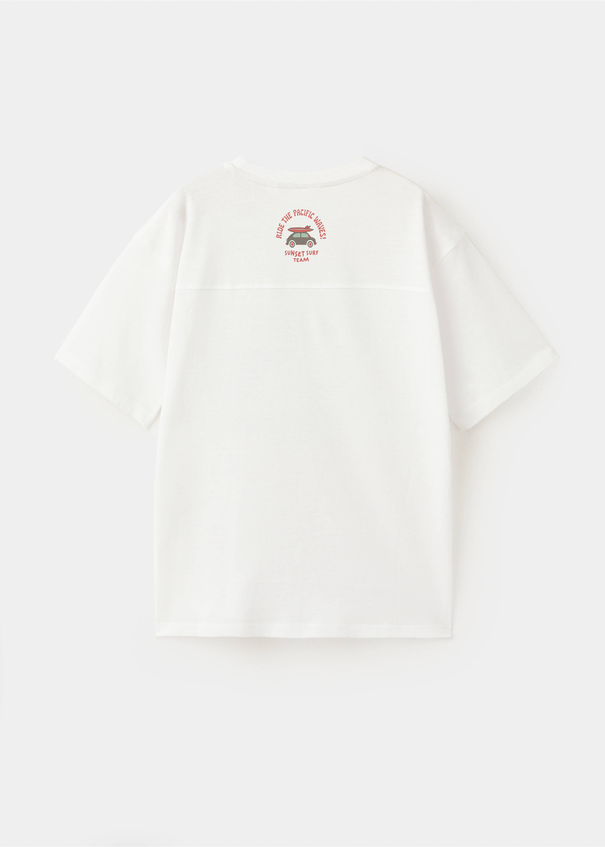 Surf印花T恤 - null, 白色. Ref: 27011510-00.