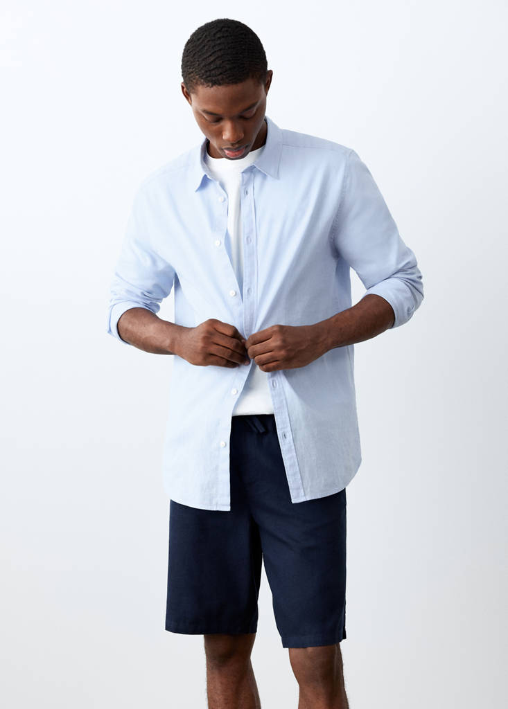 Oxford shirt — Sky Blue