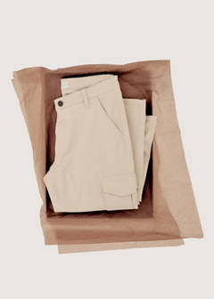 Straight cargo trousers — Ice Grey 5