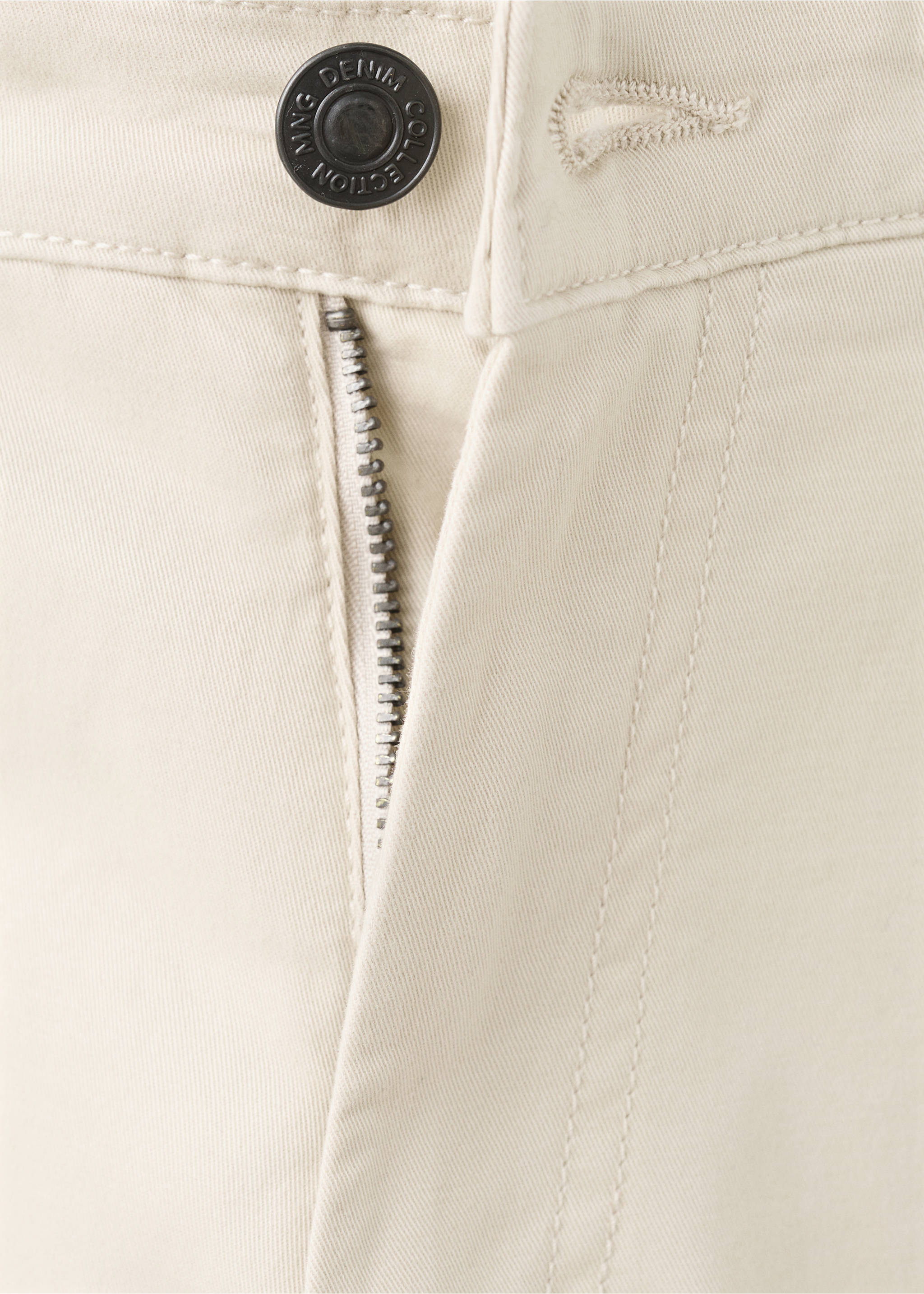 Straight cargo pants - Details of the article 0, Ice Grey. Ref: 27011515-00.