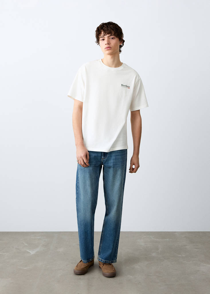 Short-sleeved printed t-shirt — Off White