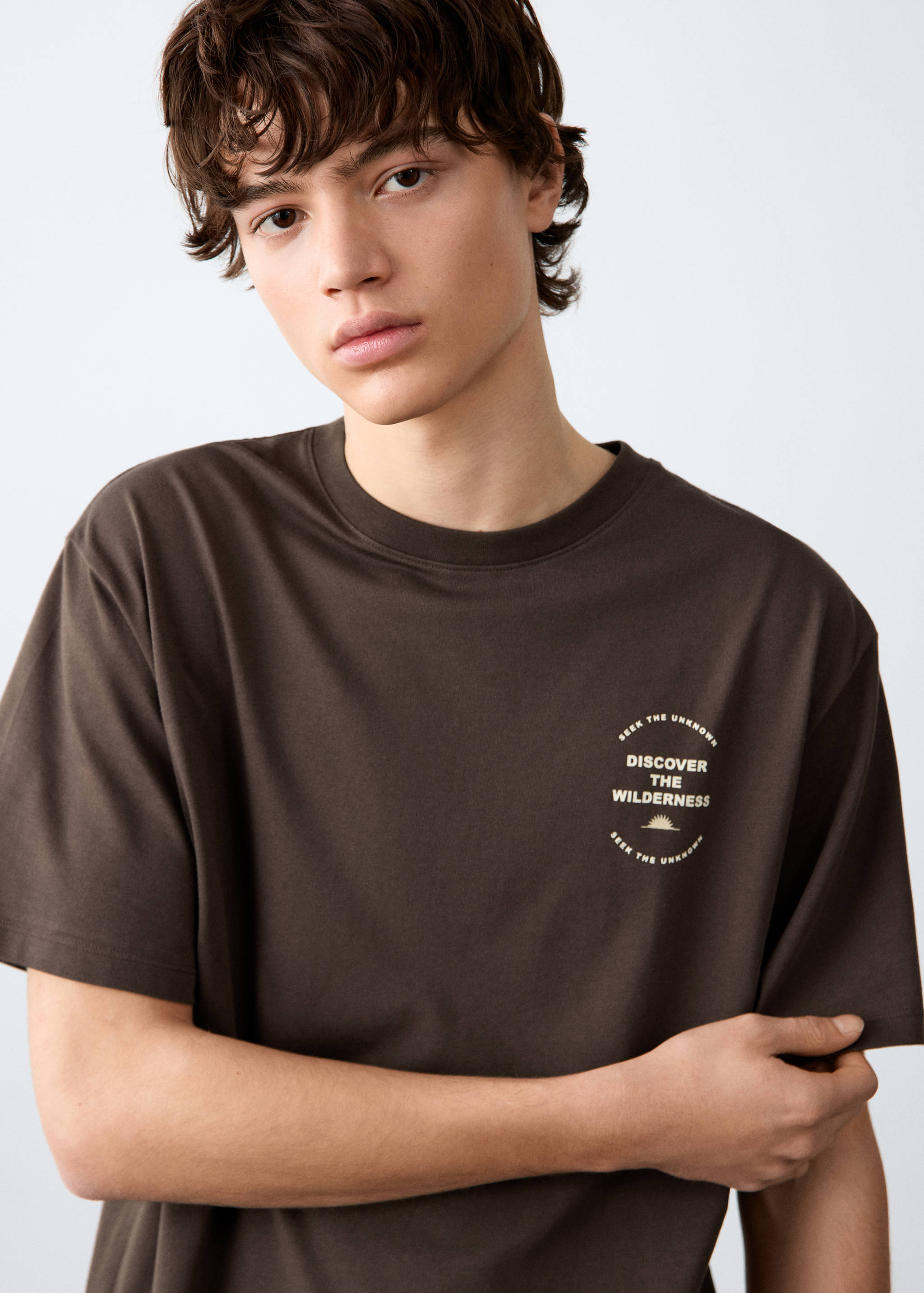 Camiseta estampada manga corta - Detalle del artículo 1