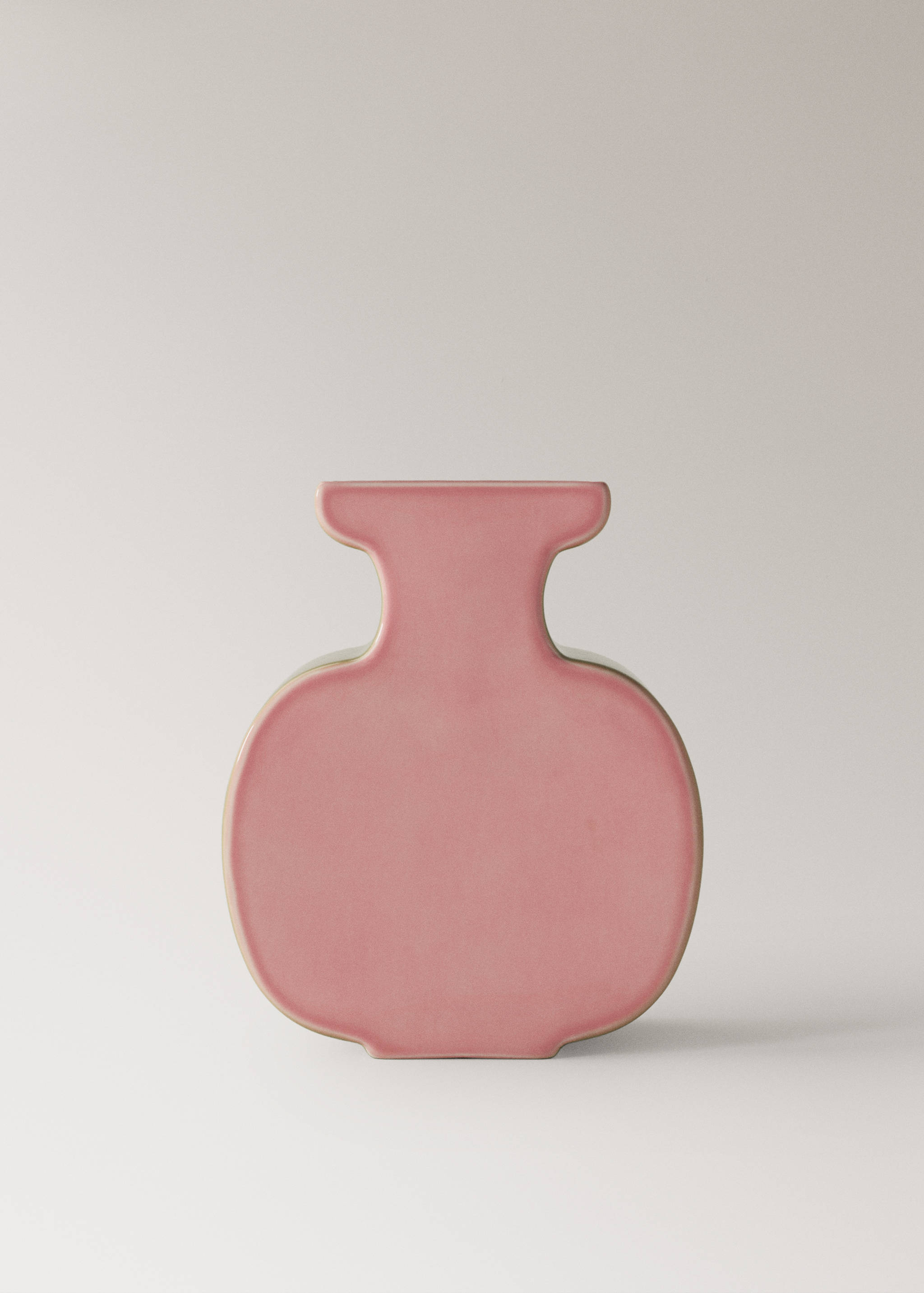 Medium two-tone earthenware vase - Article without model