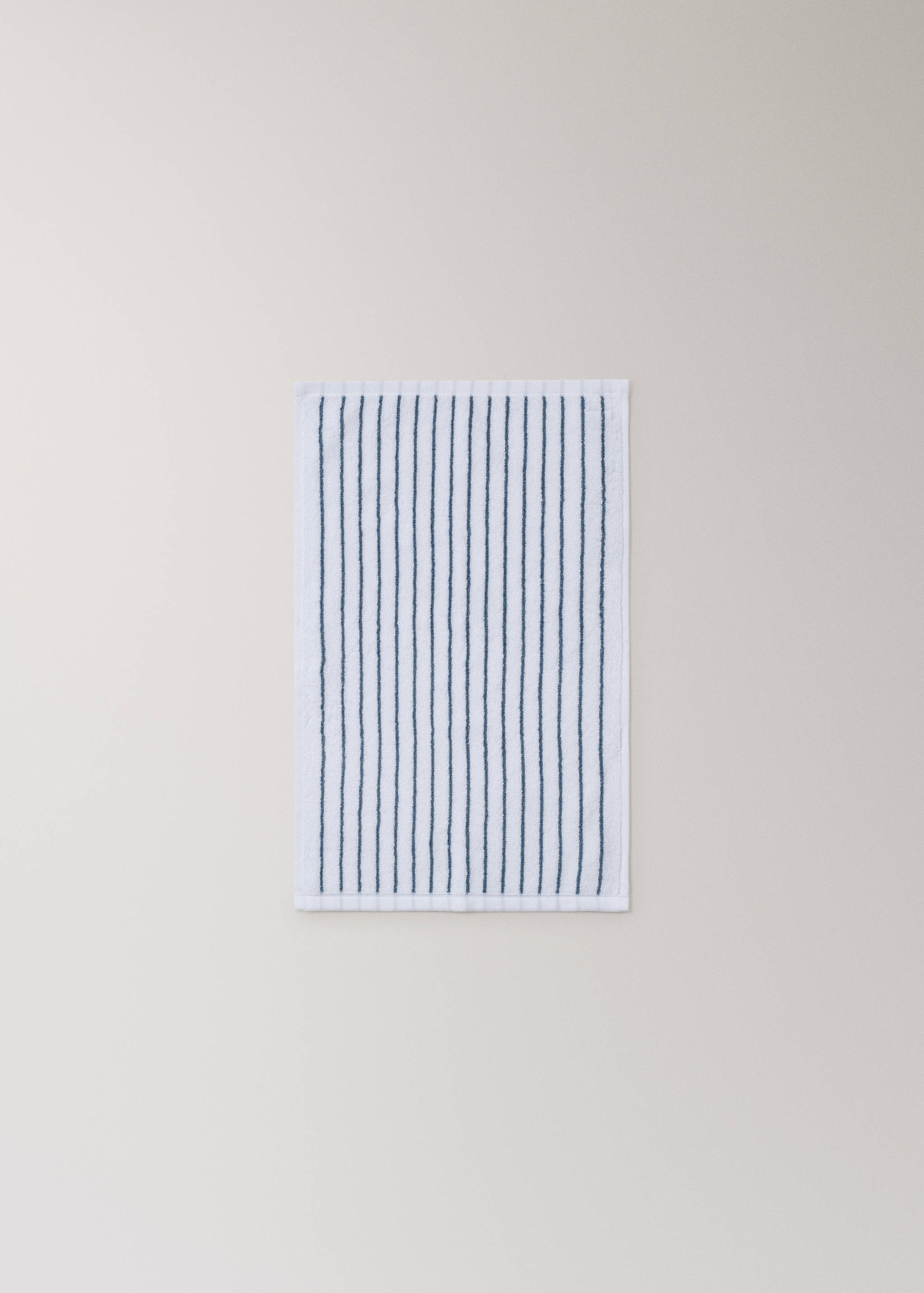 Asciugamano bidet cotone riga bicolore - Dettaglio dell'articolo 4