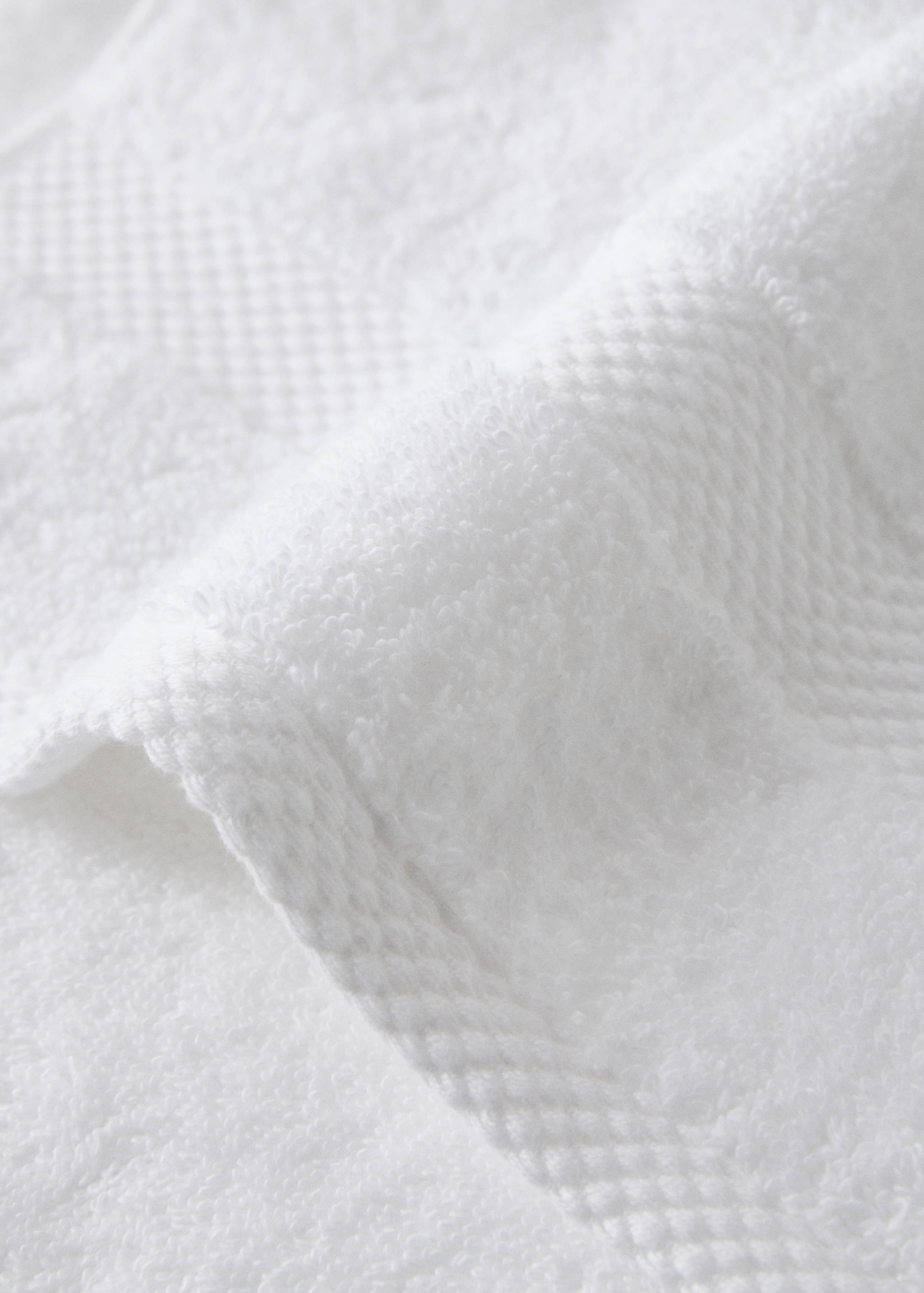 Extra-soft cotton face towel - Details of the article 1