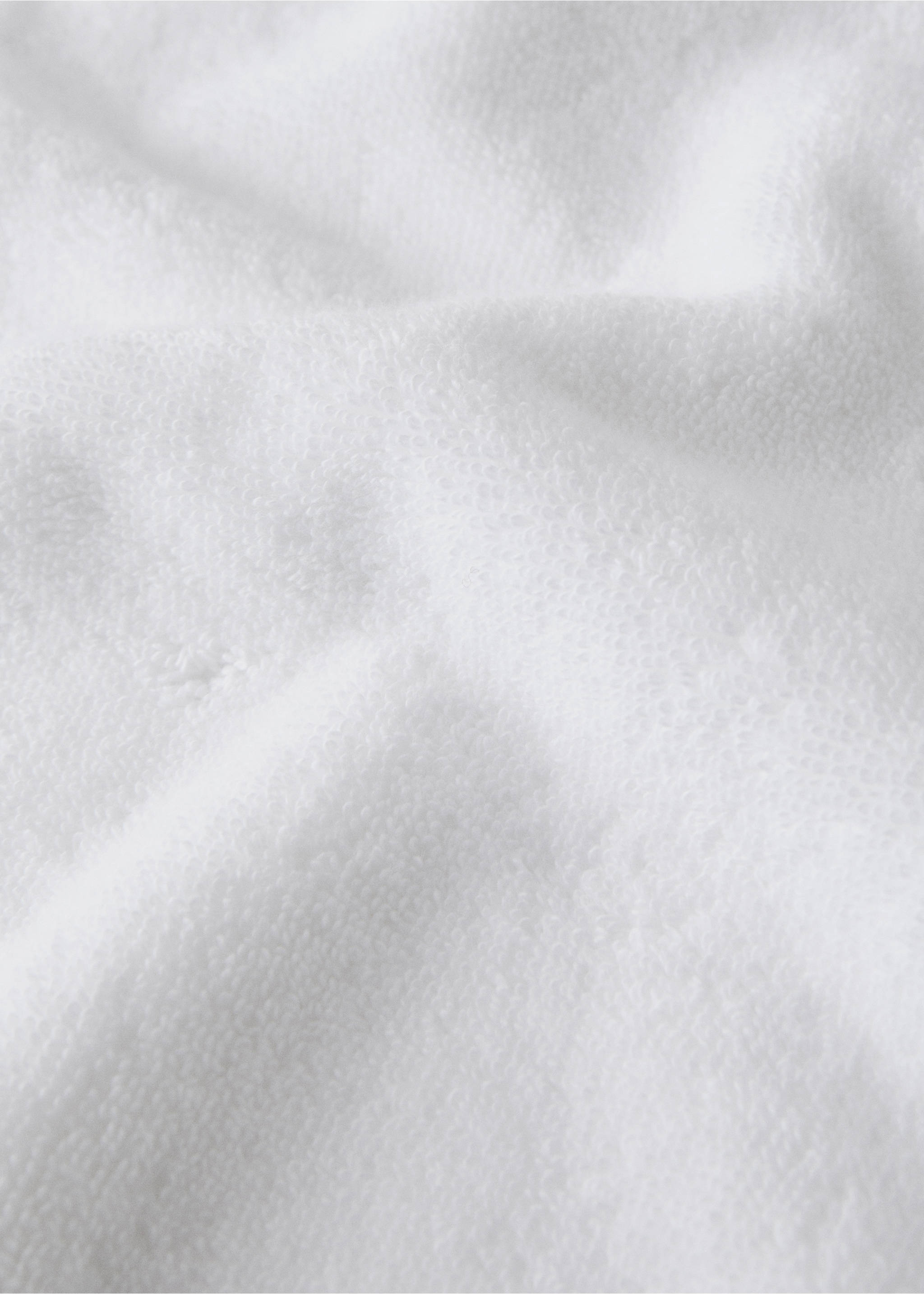 Toalha de algodão extrassuave XL - Pormenor do artigo 1, Branco. Ref: 27011541-00.