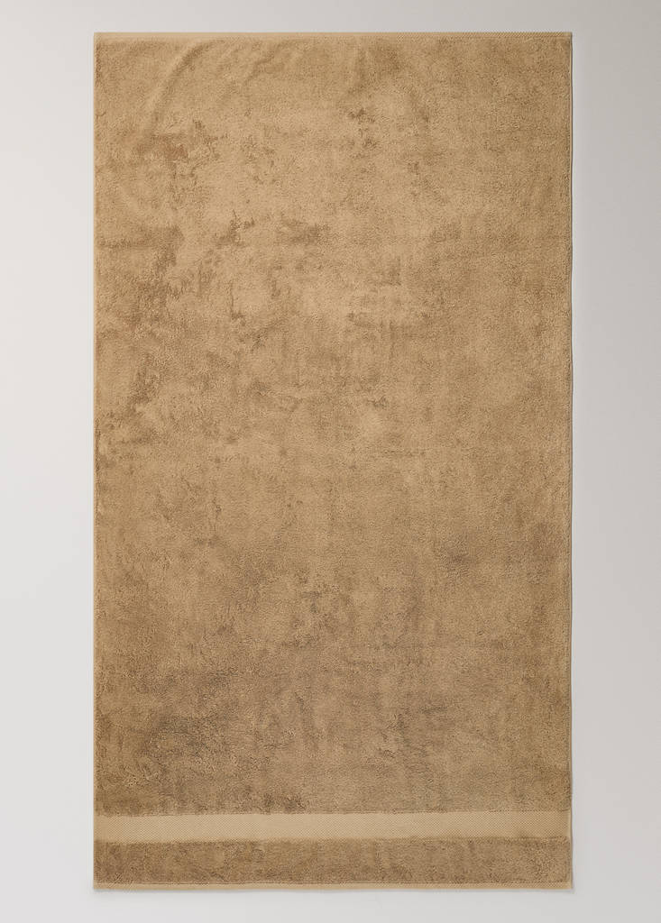 Extra soft XL cotton towel — Medium Brown