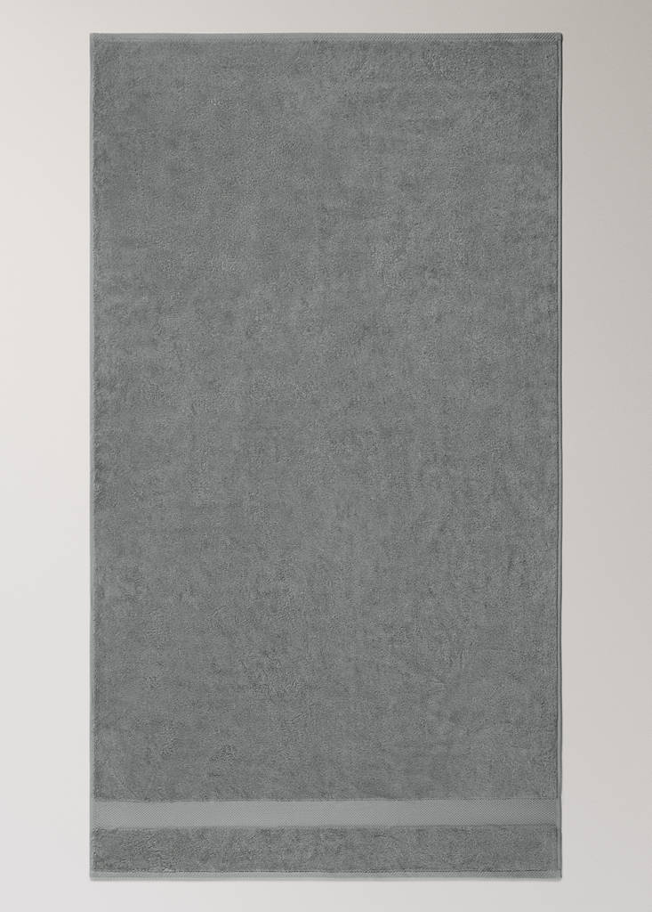 Extra soft XL cotton towel — Medium Vintage Blue