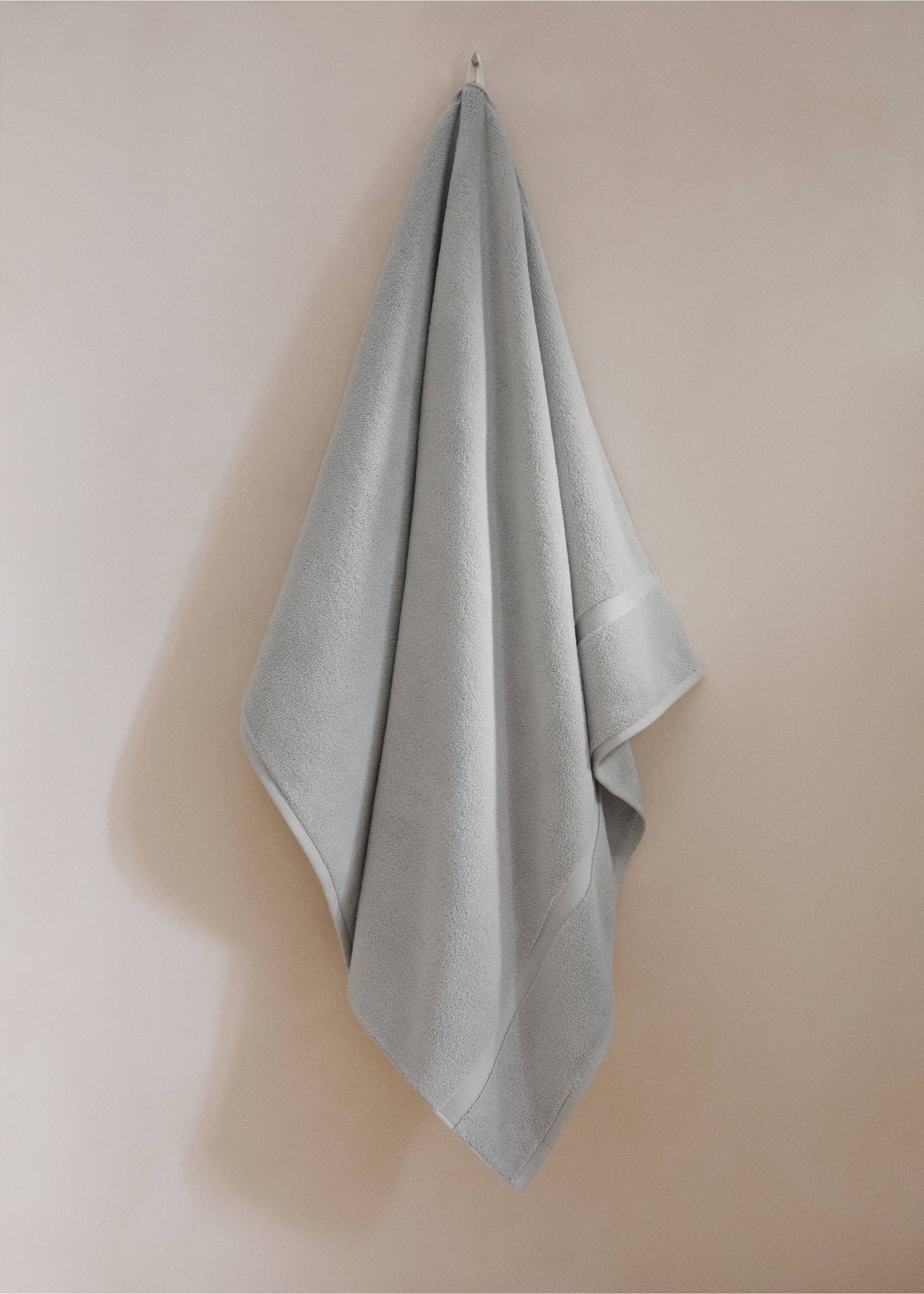 Extra puha törölköző - Általános sík, Világos/Pasztell szürke. Ref: 27011542-00.