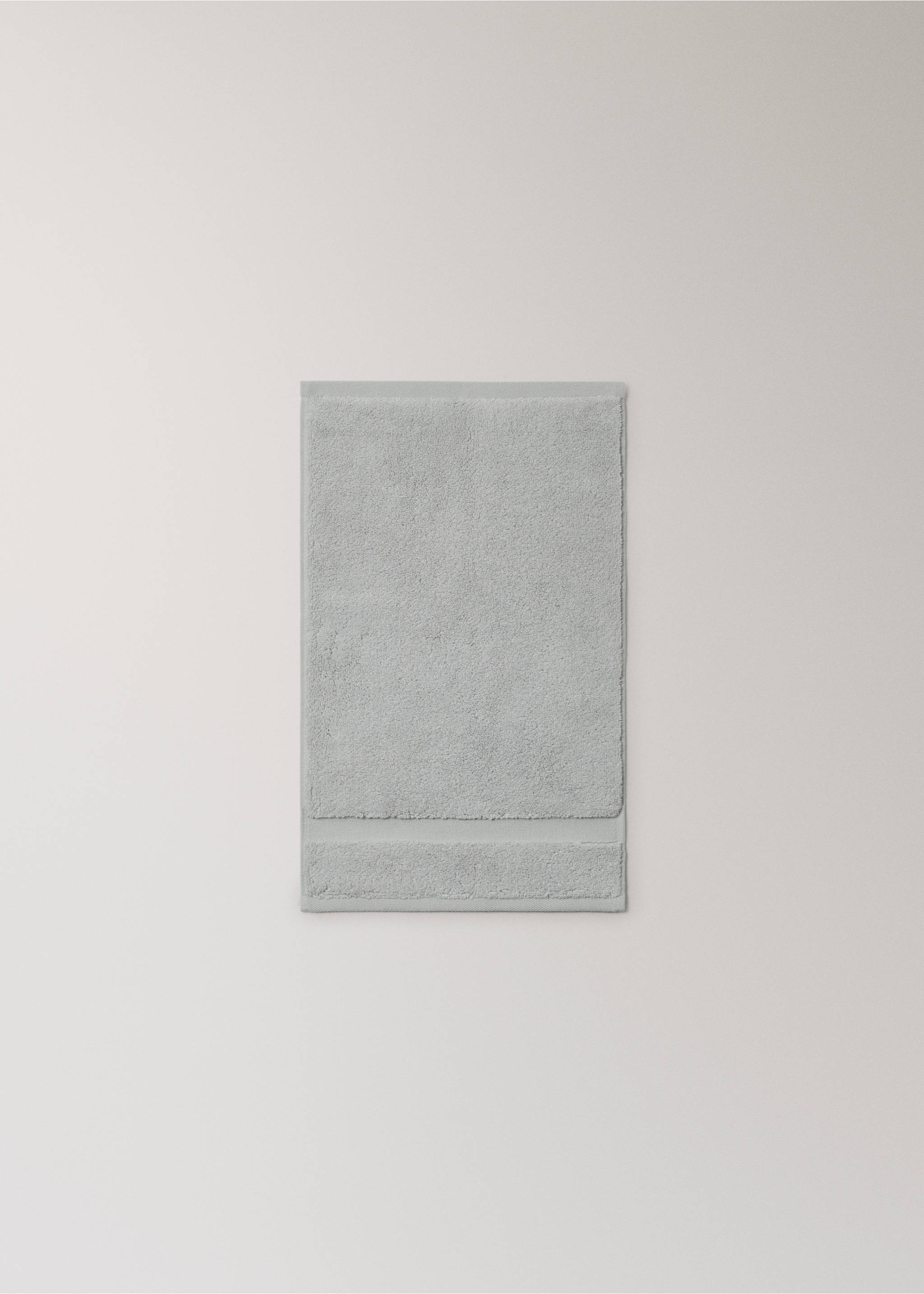 Ekstra yumuşak yüz havlusu - Ürün detayı 3, Açık/Pastel Gri. Ref: 27011544-00.