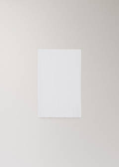 Waffle cotton hand towel — White 4