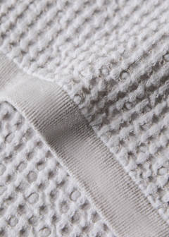 Waffle cotton hand towel — Beige 2