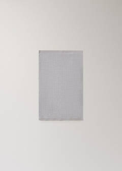 Waffle cotton hand towel — Beige 4