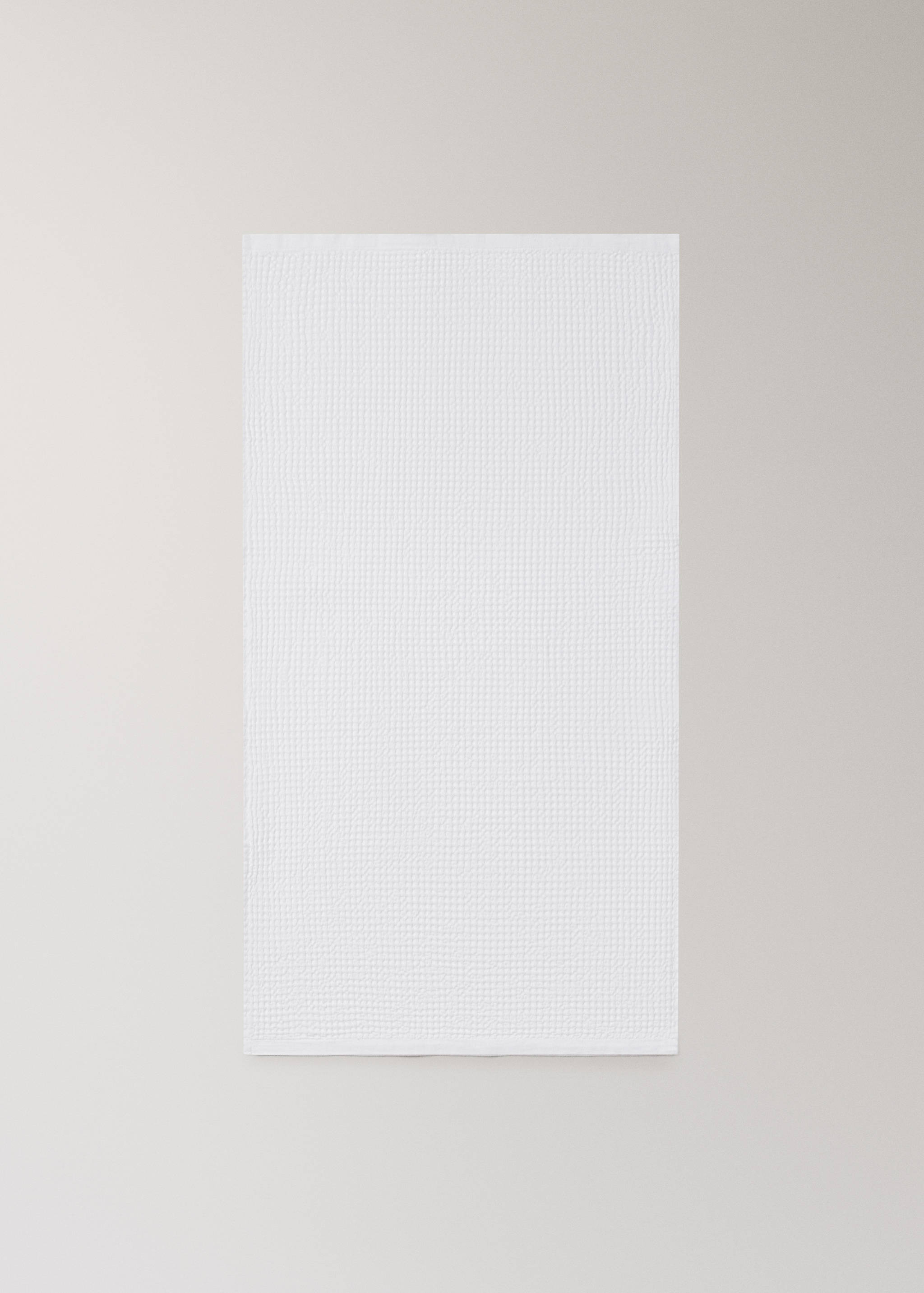 Waffle mintás frottír pamut mosdó törölköző - A termék adatai 3