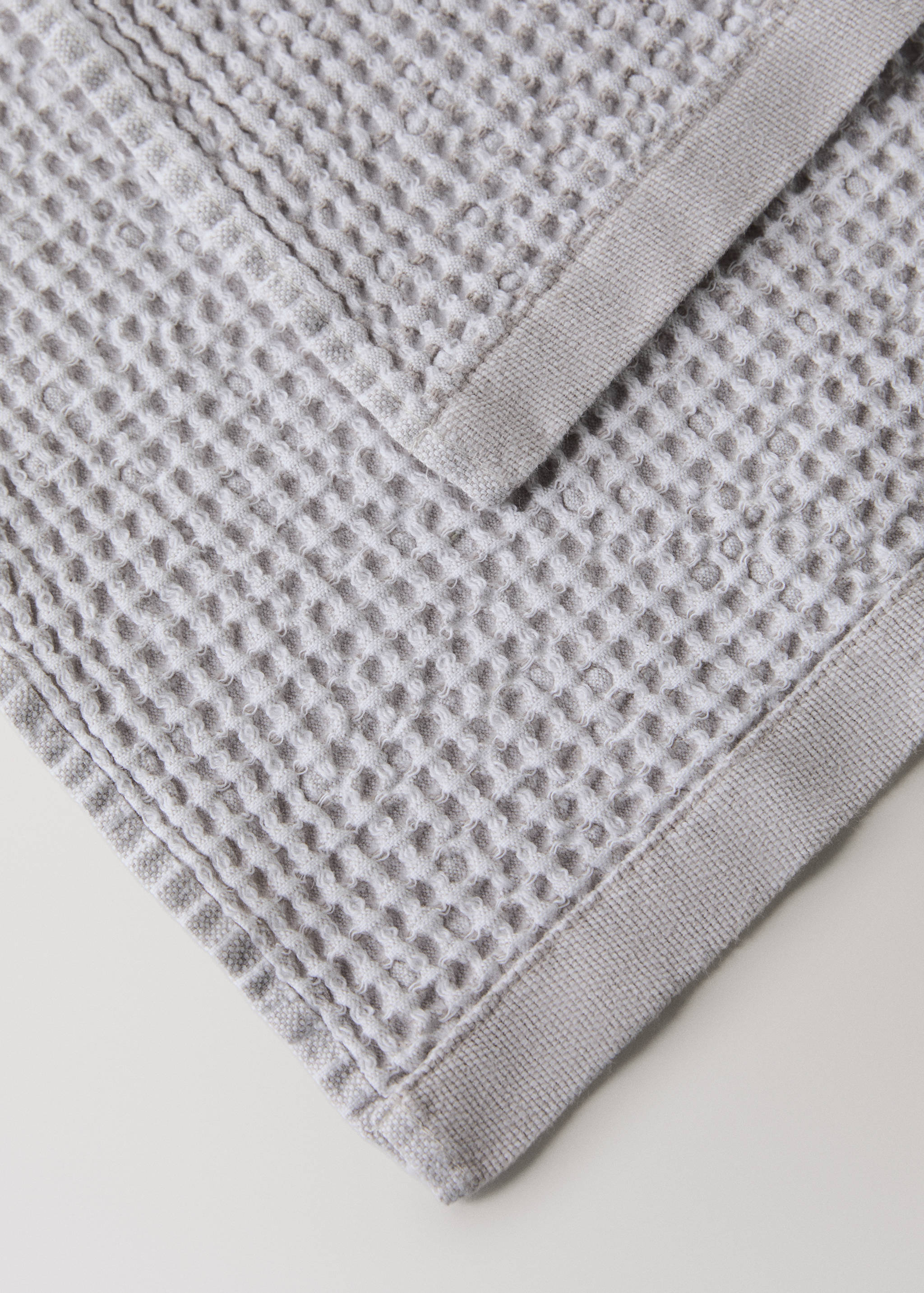 Waffle cotton terry hand towel - Details of the article 1