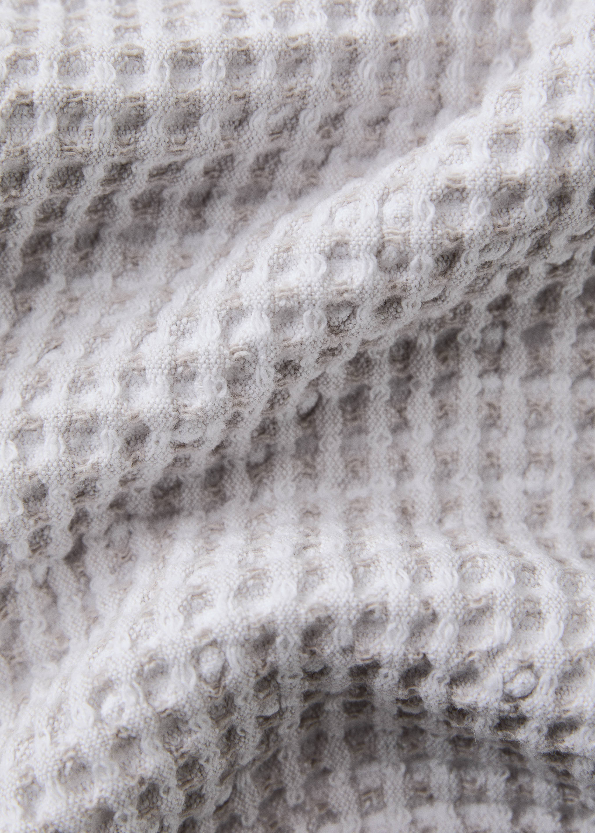 Waffle cotton terry hand towel - Details of the article 2