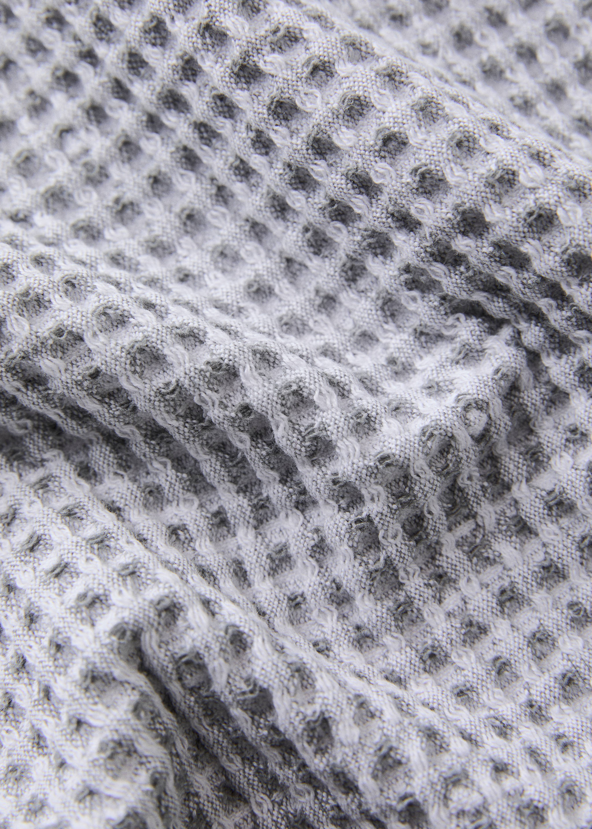 Håndkle i frottébomull med vaffelmønster - Artikkeldetalj 2