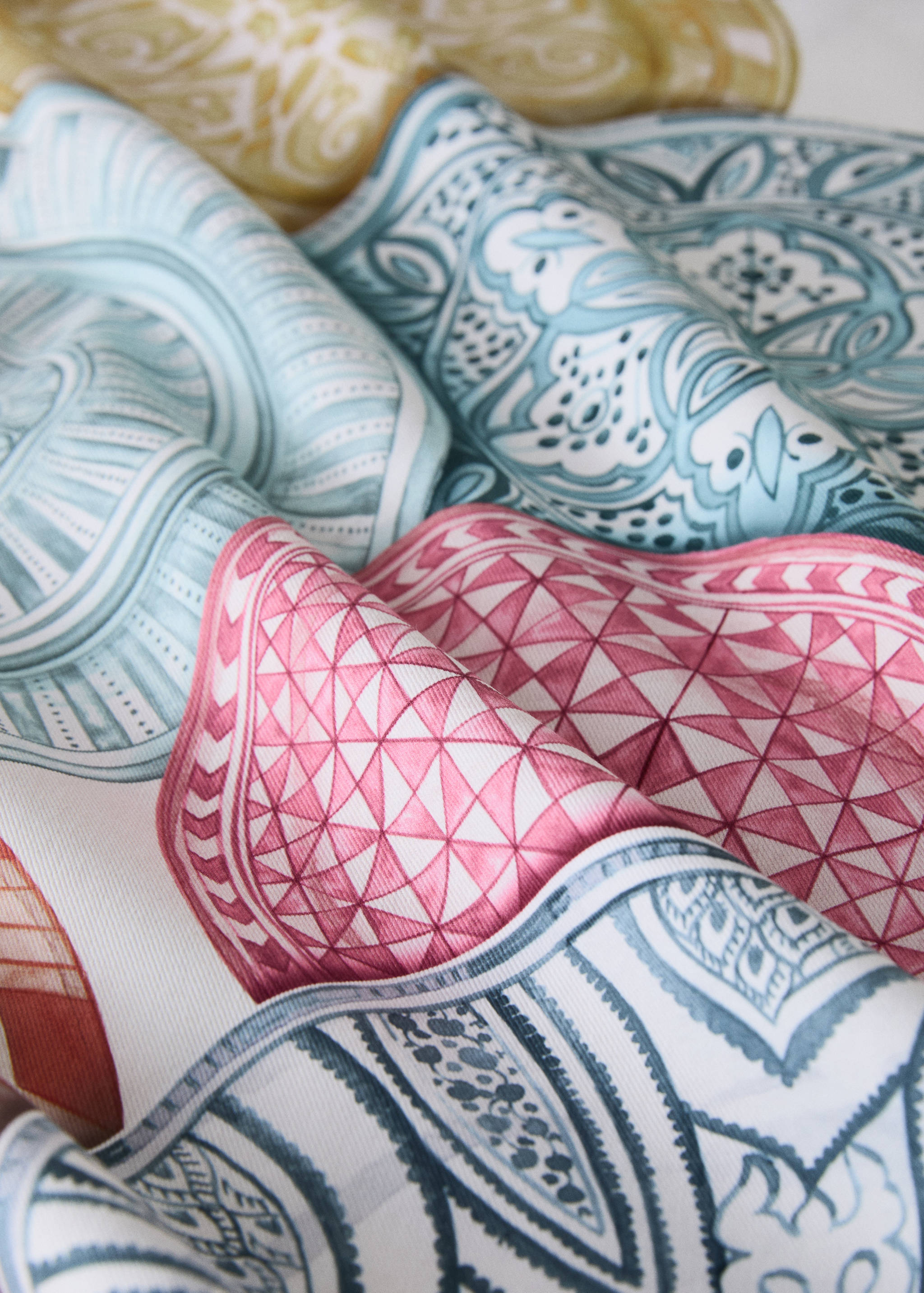 Cotton tablecloth Moroccan-style for 8 to 10 diners - Details of the article 2