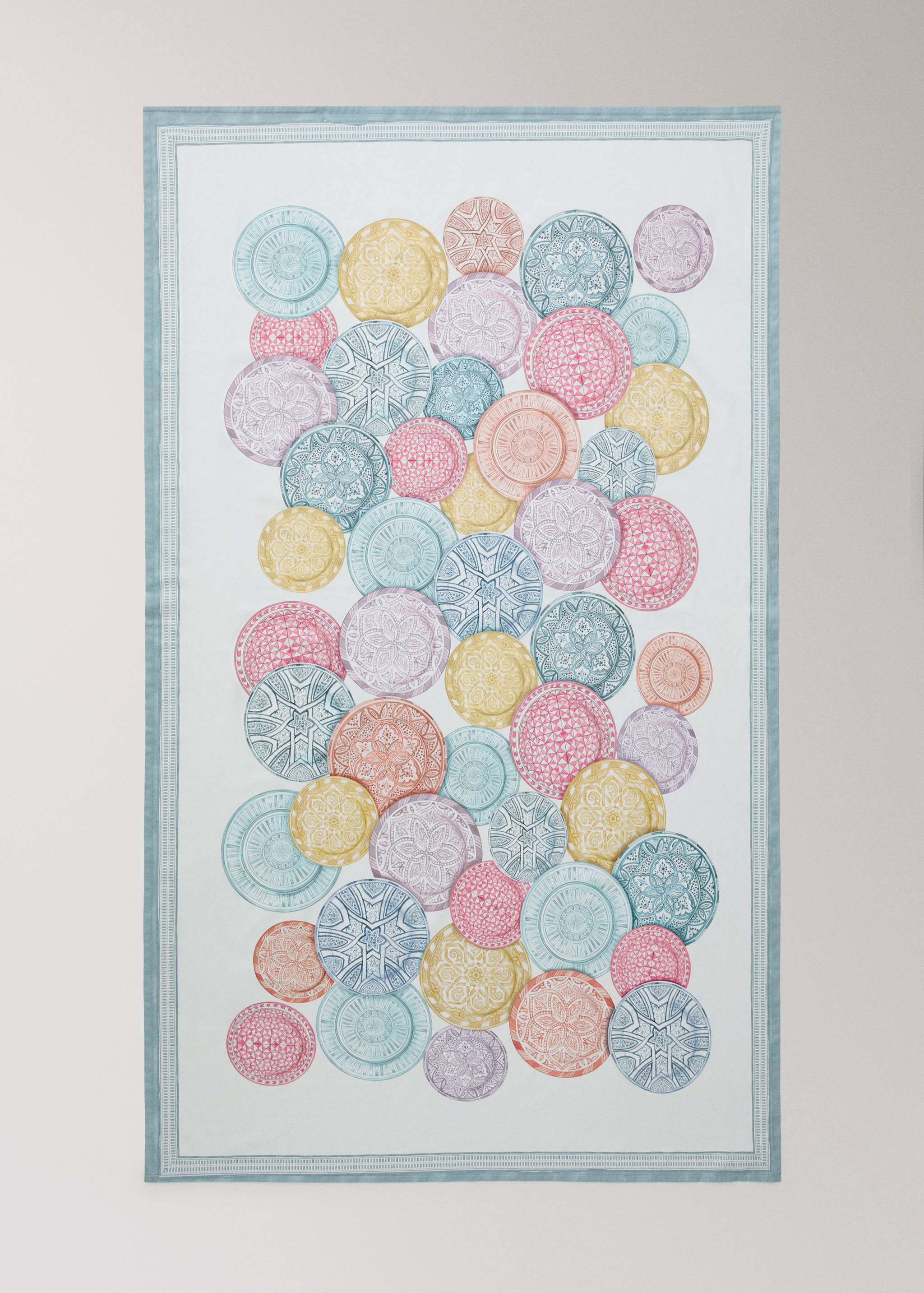 Cotton tablecloth Moroccan-style for 8 to 10 diners - Details of the article 4