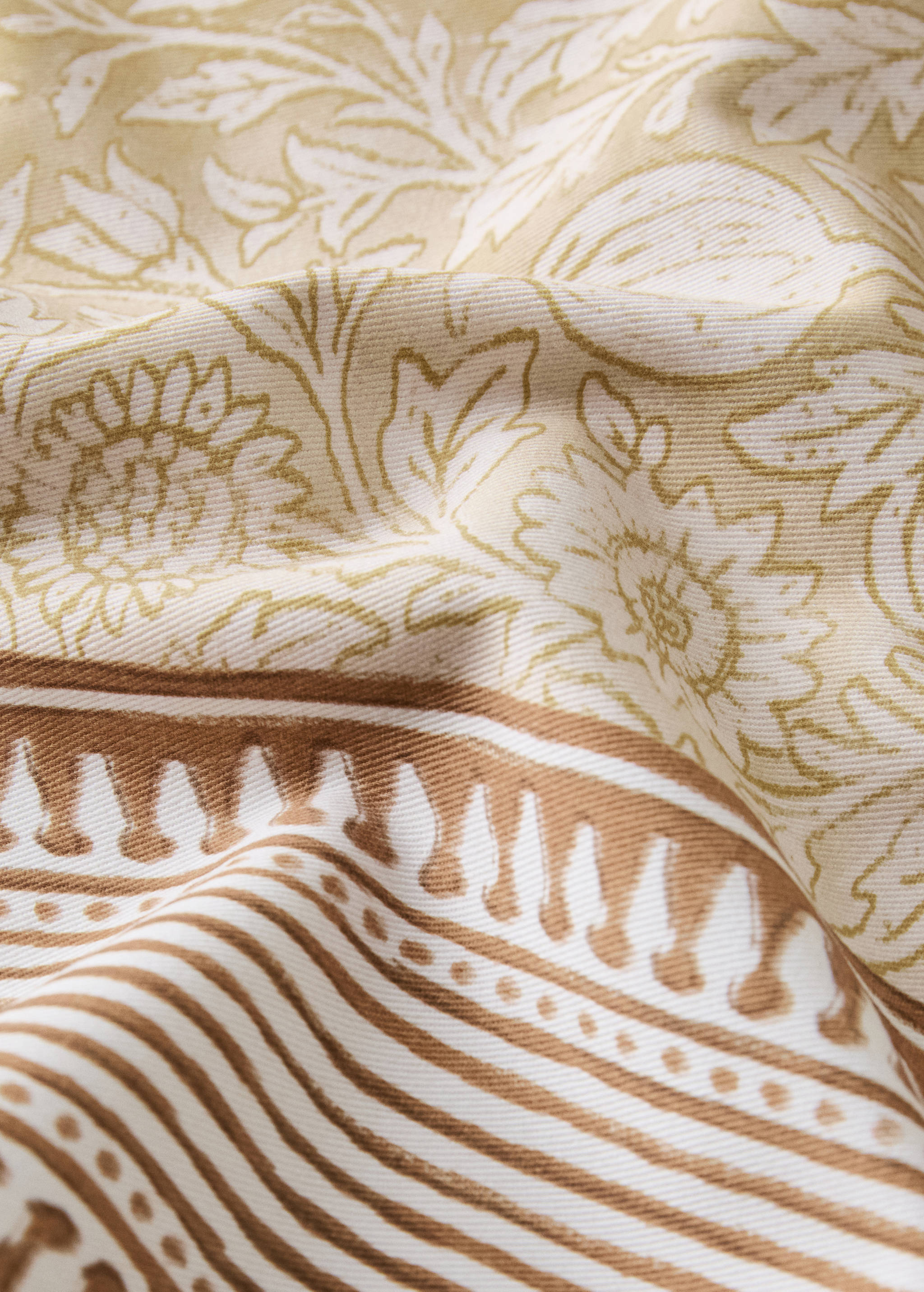 Bavlněný ubrus ve stylu block print pro 6 až 8 osob - Detail zboží 2