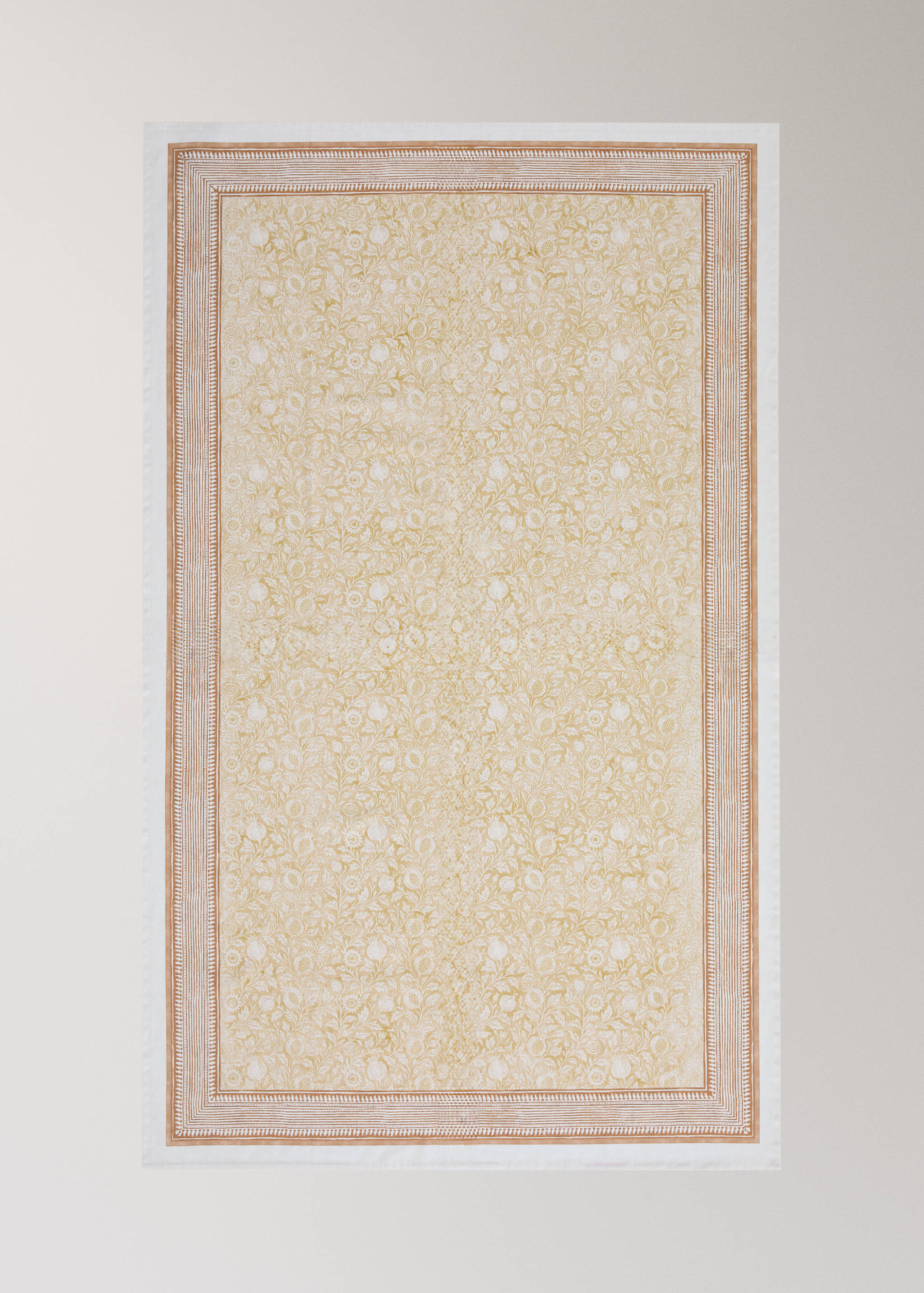 Bavlněný ubrus ve stylu block print pro 6 až 8 osob - Detail zboží 4