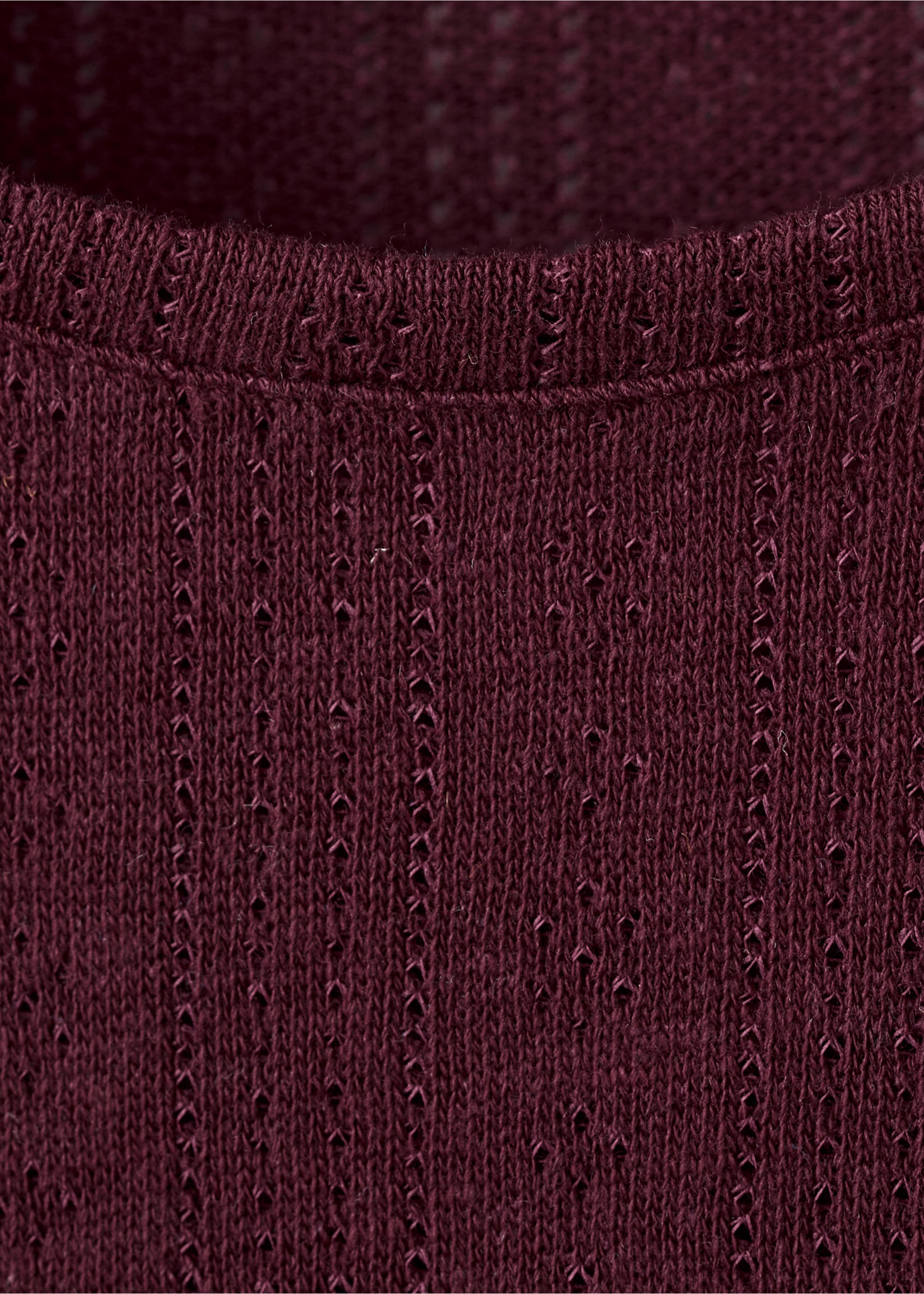 Футболка из тонкого трикотажа - Деталь изделия 8, Бургундия. Ref: 27012006-00.