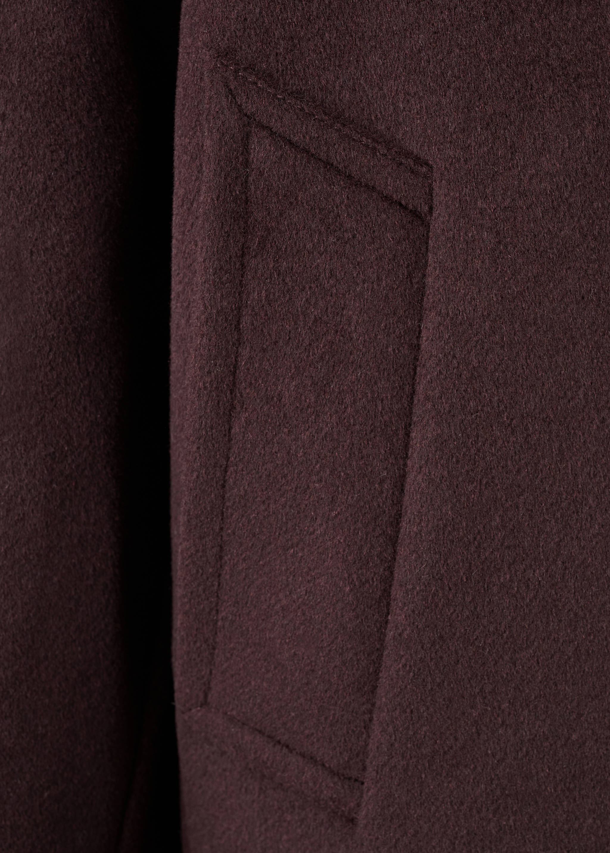 Wool jacket with shirt collar - Details of the article 0