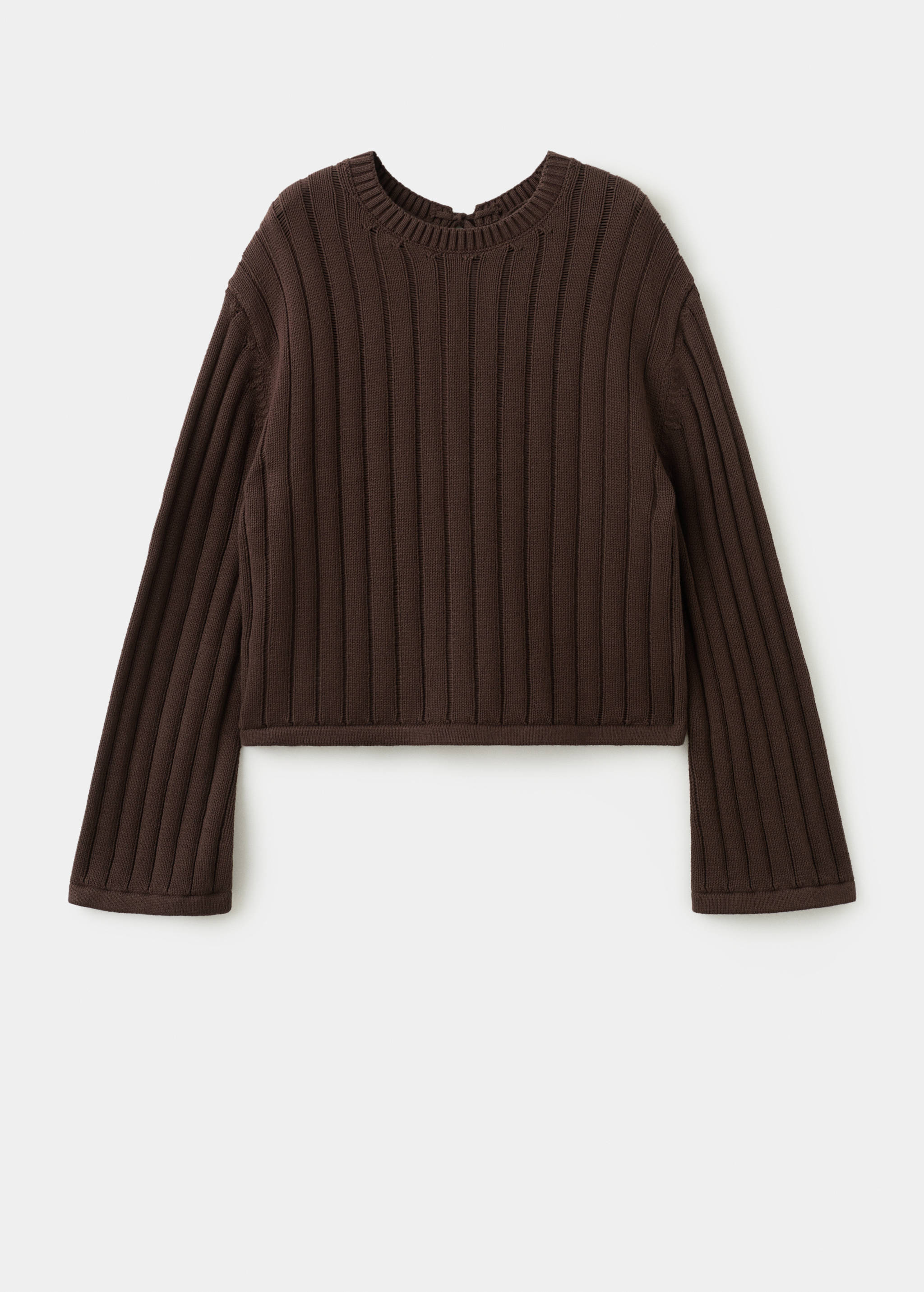 Pull-over maille côtelée - Article sans modèle