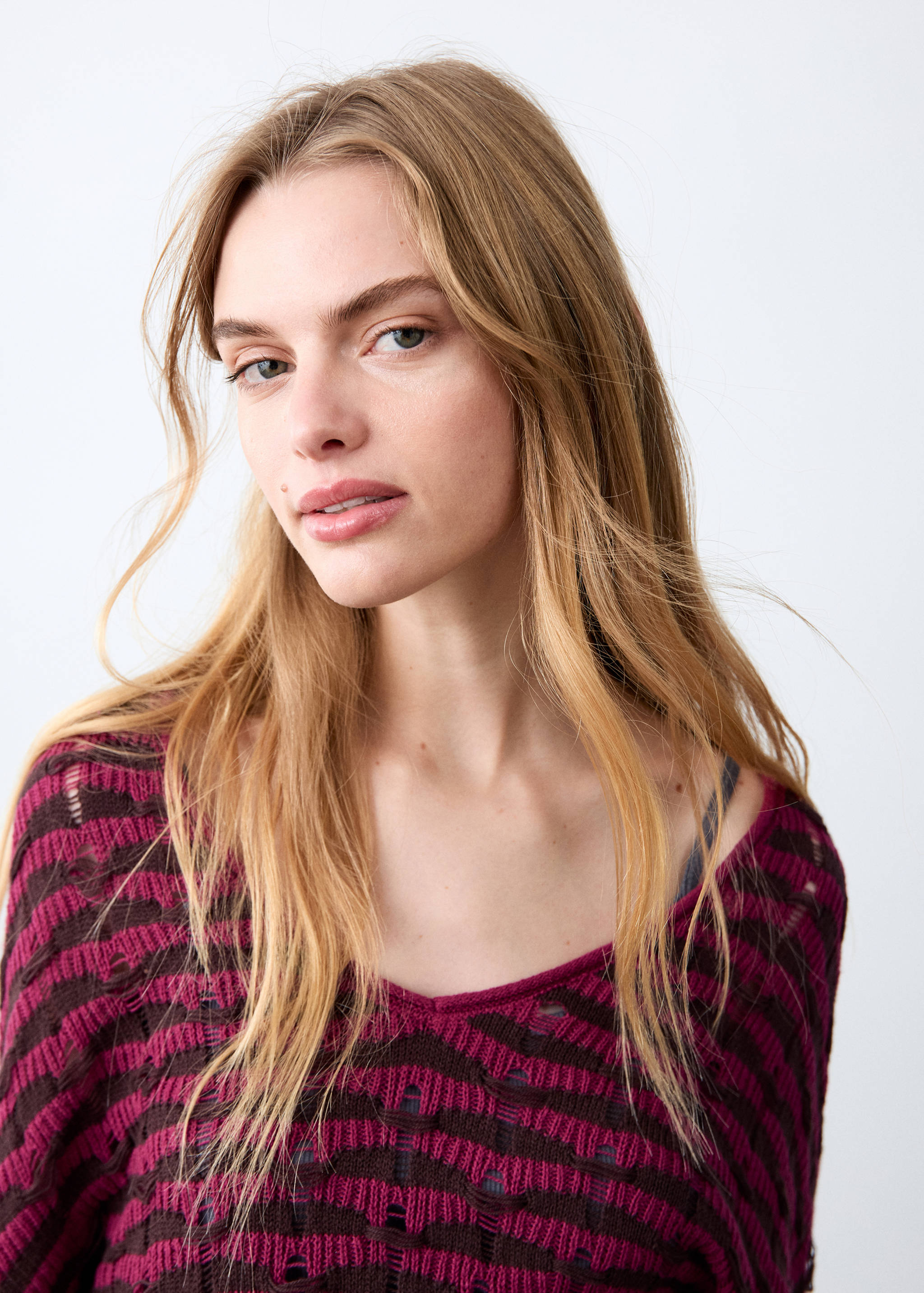 Openwork knit sweater - Details of the article 1